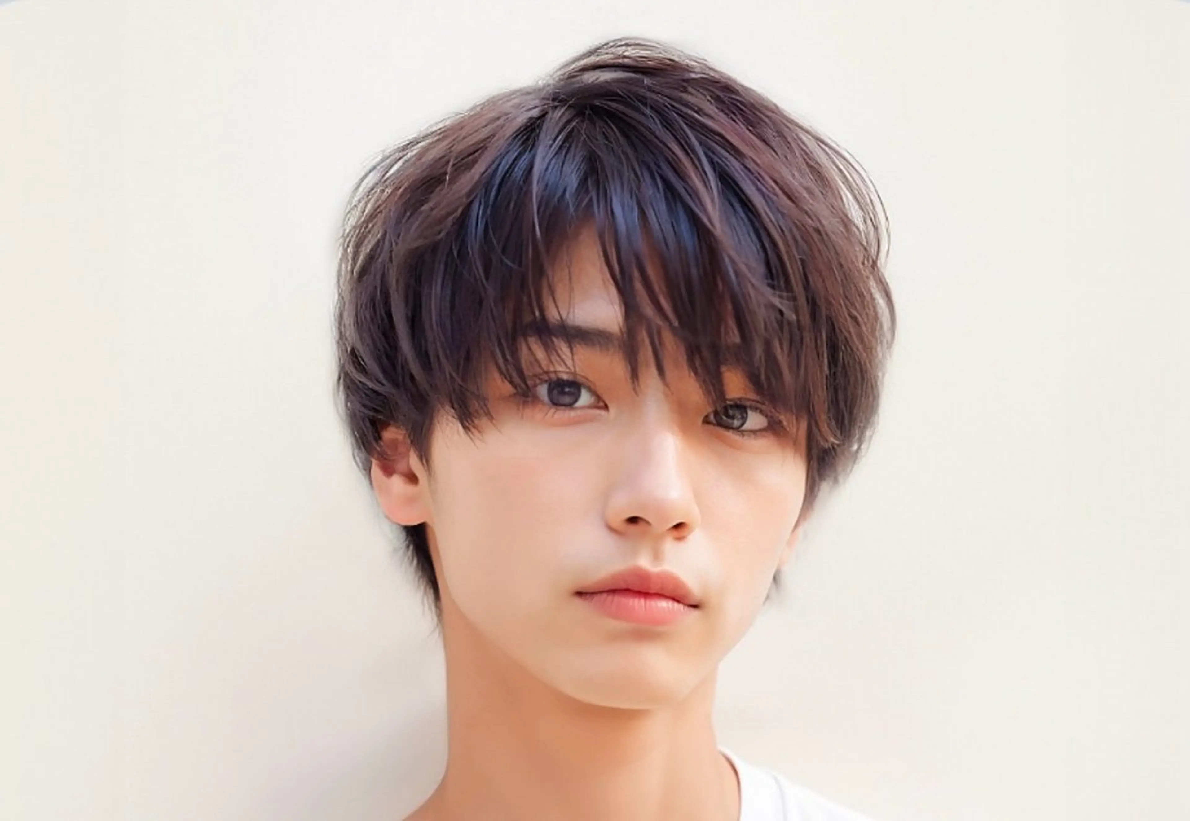 【メンズ限定🐺】🔥メンズカット+ストレートパーマ🔥サラサラマッシュと相性👍🏻⟡.·【銀座MEN'S】の写真