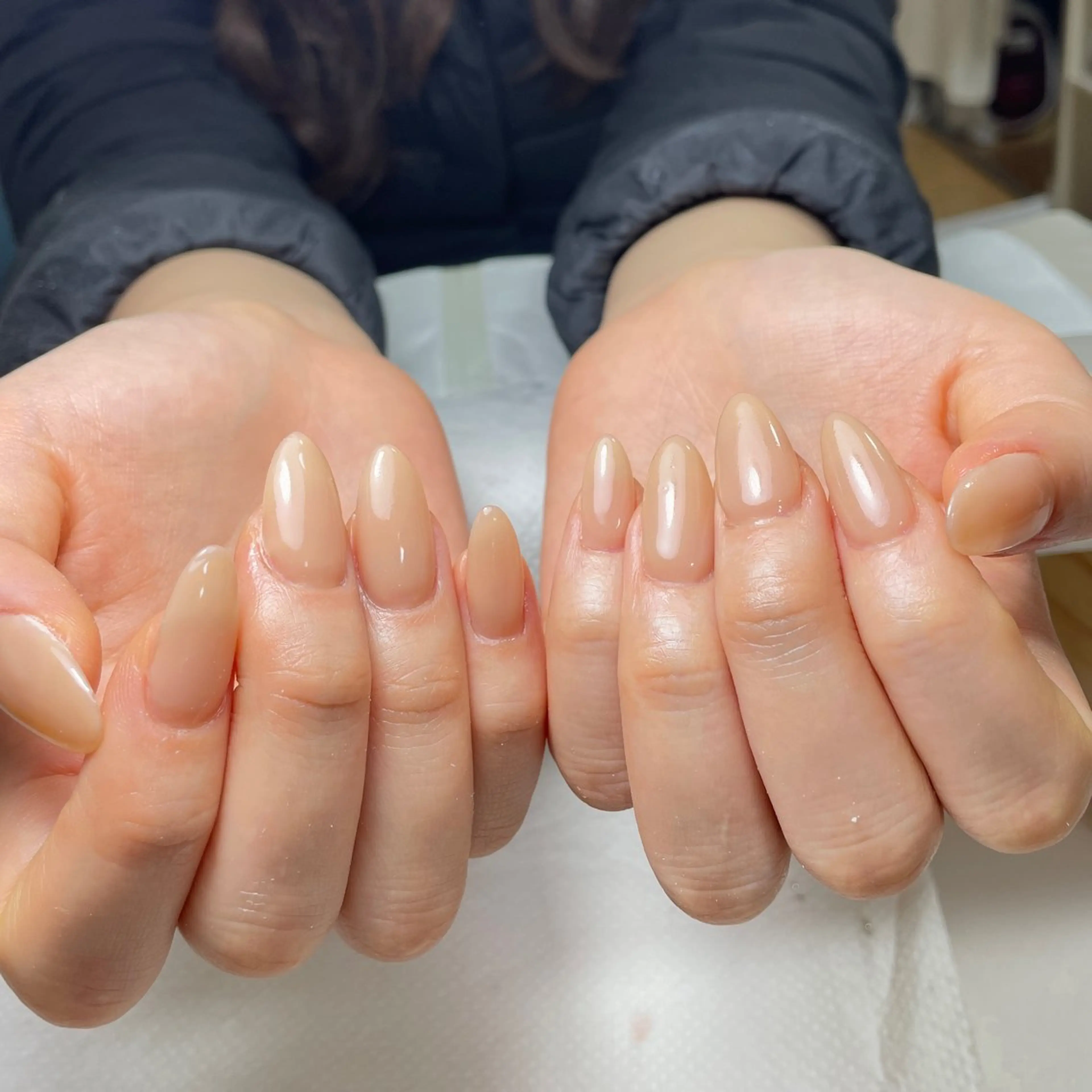 ネイル アートネイル フレンチネイル ジェルネイル グラデーション 韓国ネイル ハンドネイル 久保田 マリコのネイルデザイン