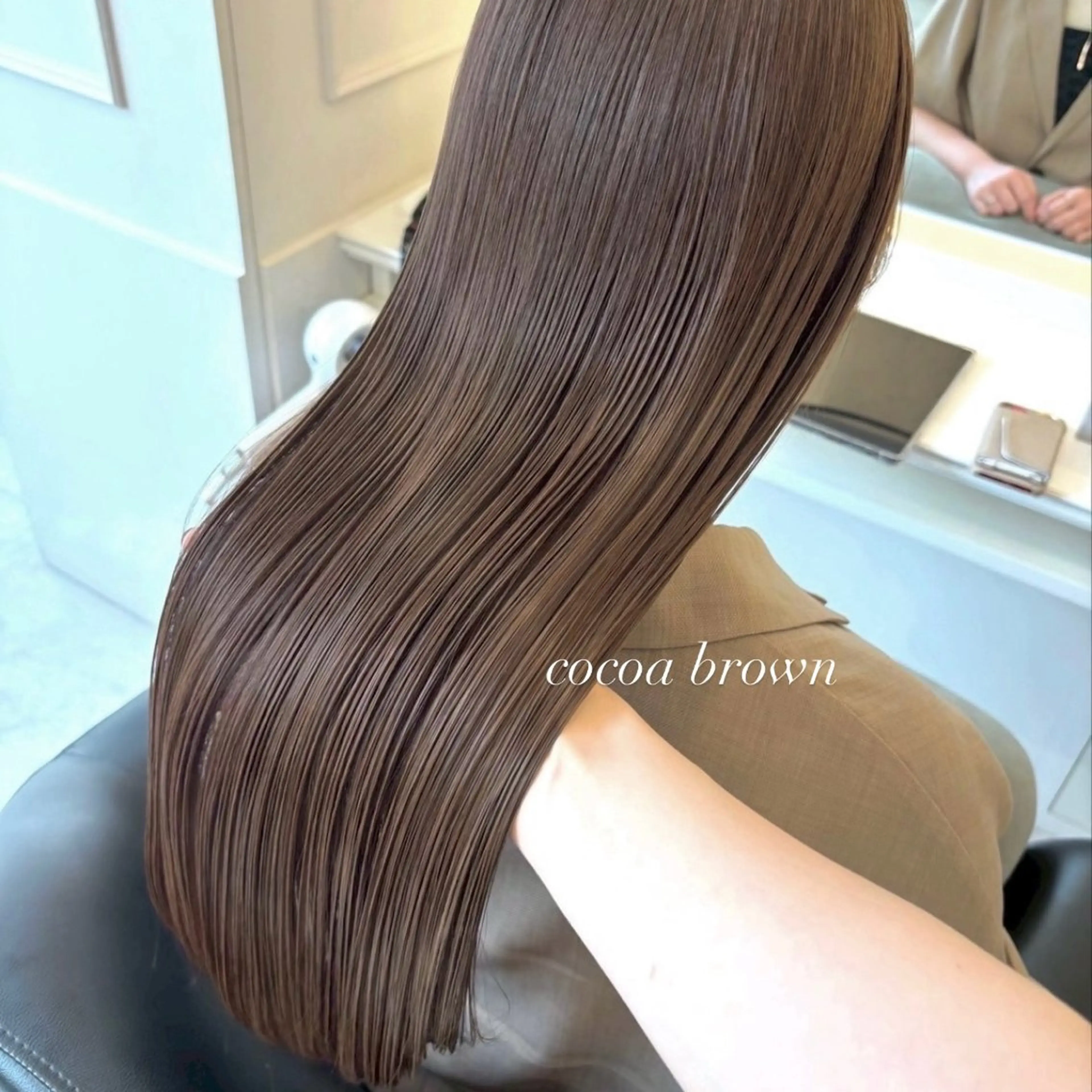 ロング ヘアカラー トリートメント Parve Mix / 根本 梨湖🫧のヘアスタイル