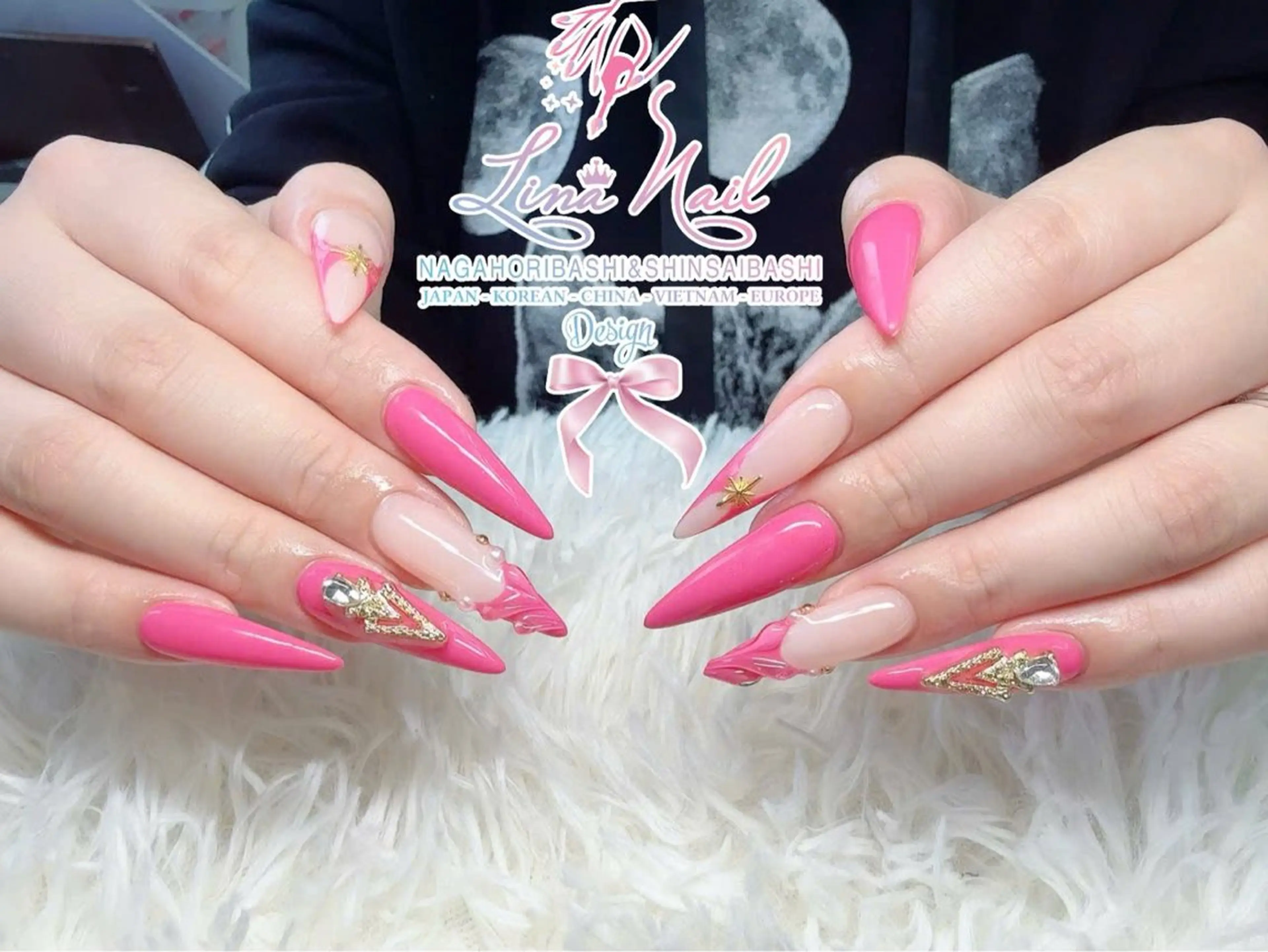 ネイル フットネイル ジェルネイル 持ち込み ネイルチップ ハンドネイル リナネイル 長堀橋店／東心斎橋店のネイルデザイン