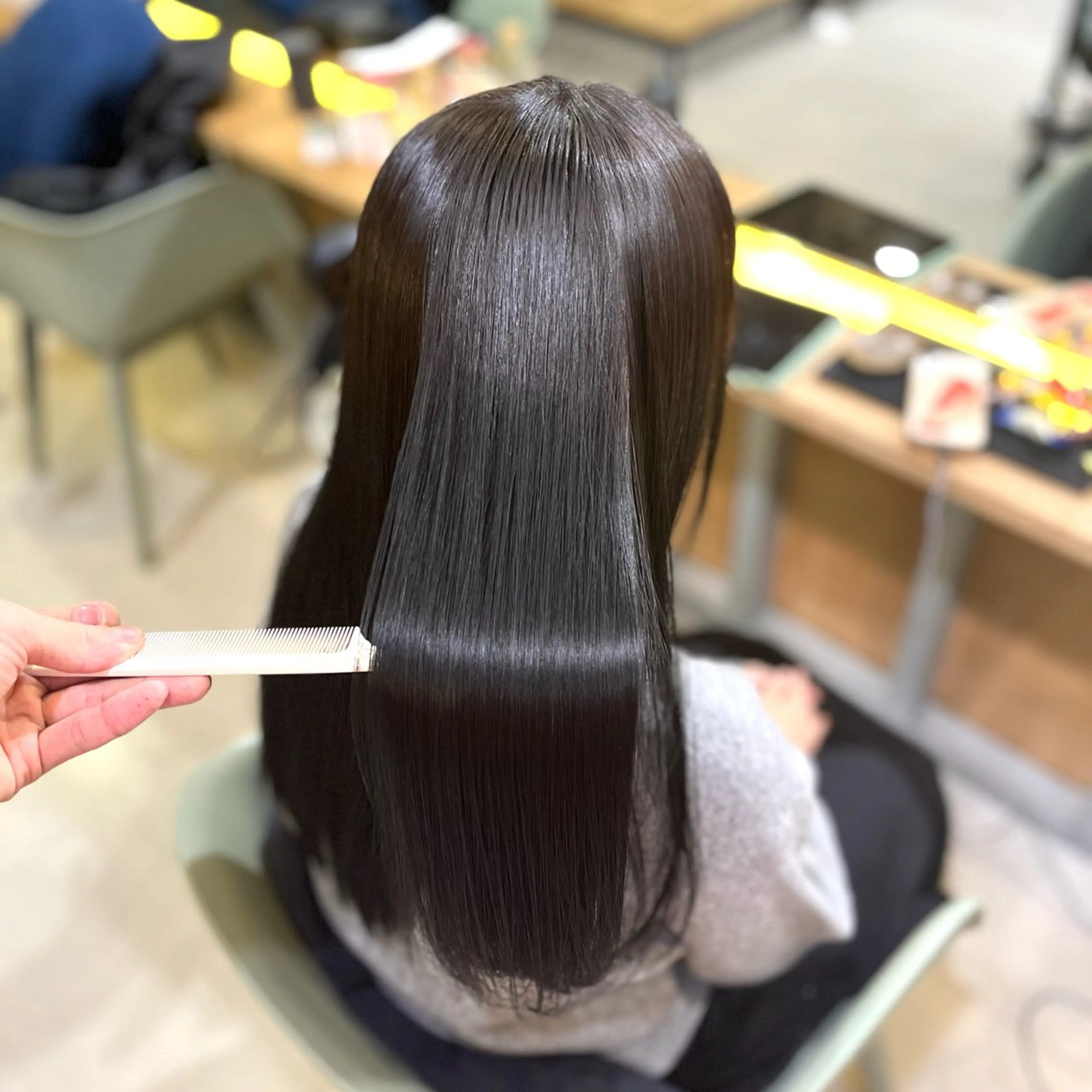 ロング カラー 髪質改善 トリートメント 髪質改善/ケアカラー /梅田✨ RIKUのヘアスタイル