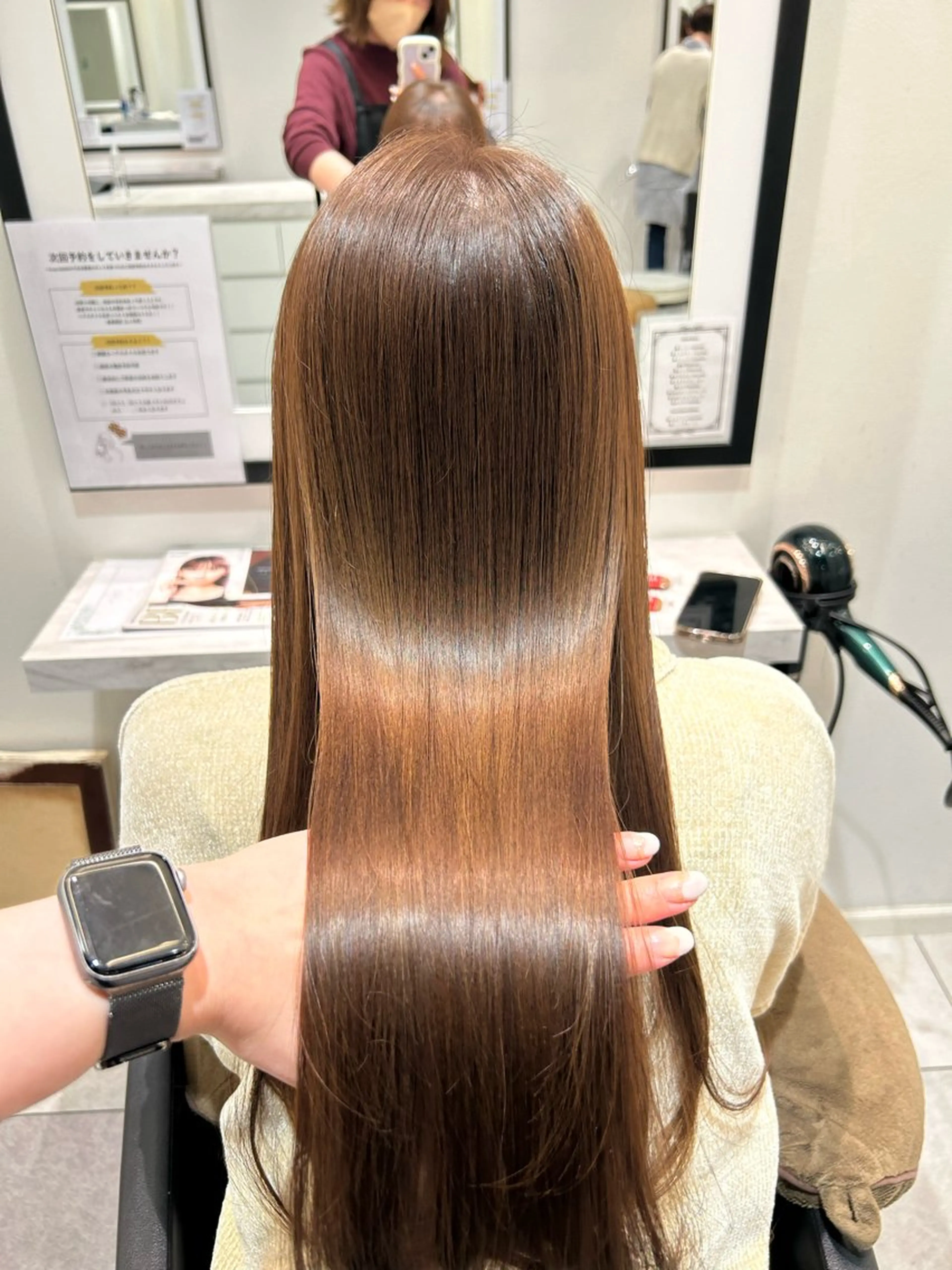 似合わせカット+透明感カラー＋髪質改善トリートメント💎💖［美髪］［艶髪］の写真