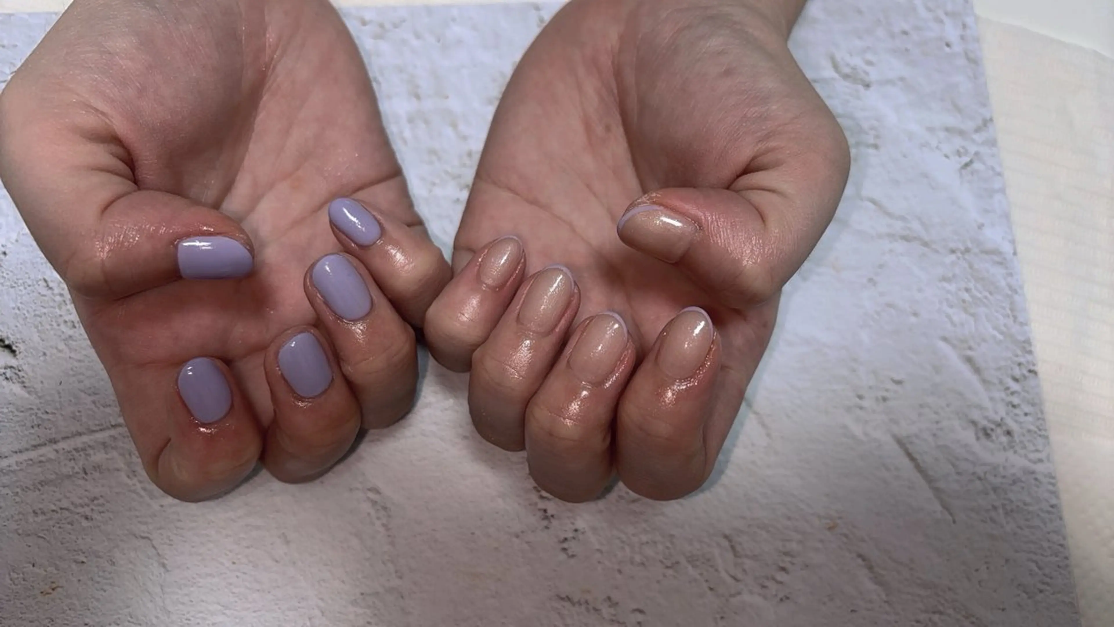 ネイル フレンチネイル ワンカラーネイル ハンドネイル coco nailのネイルデザイン