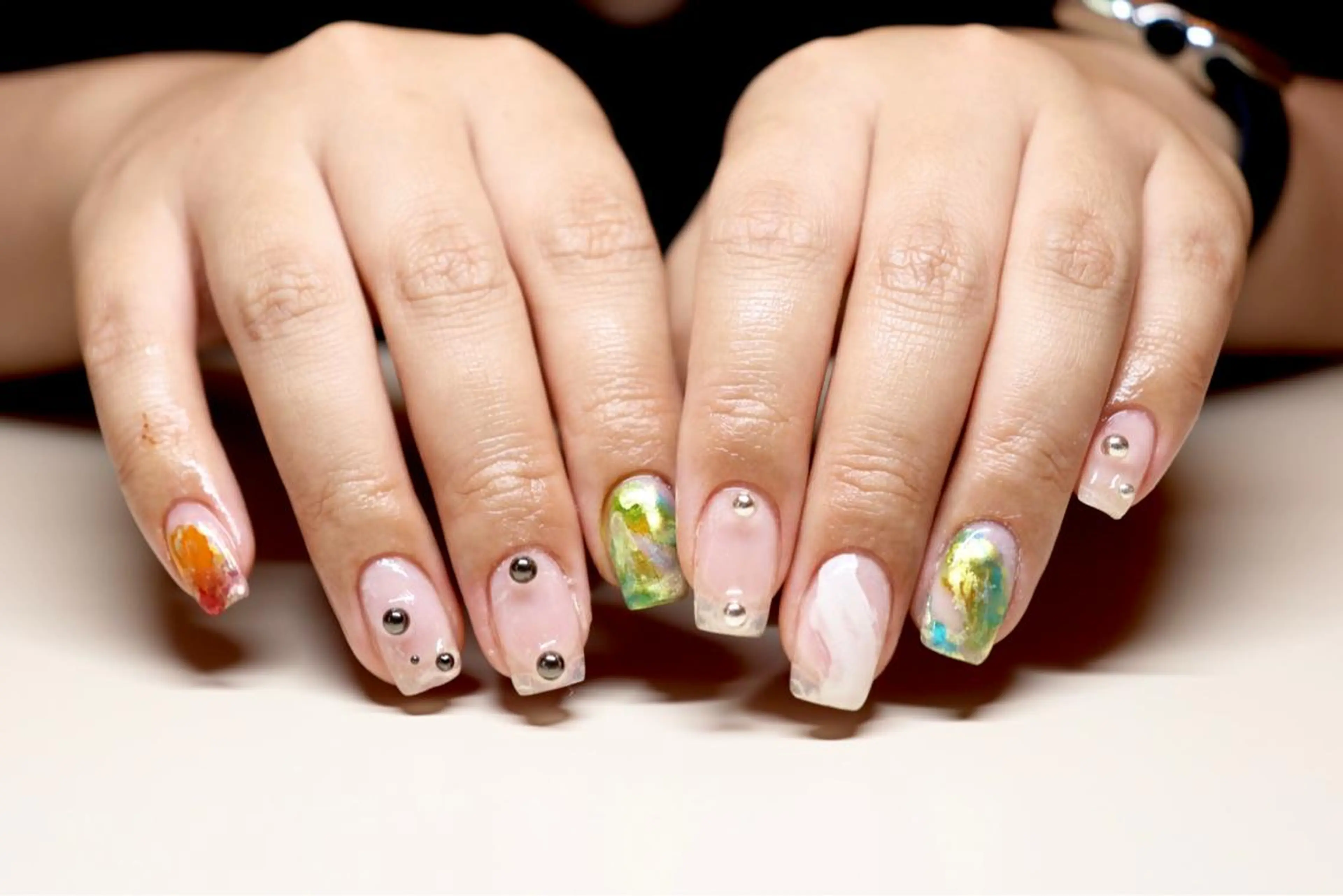 ネイル アートネイル クリアネイル ミラーネイル ニュアンスネイル フットネイル my.S nailsalon所属・my.S nailsalonのネイルデザイン