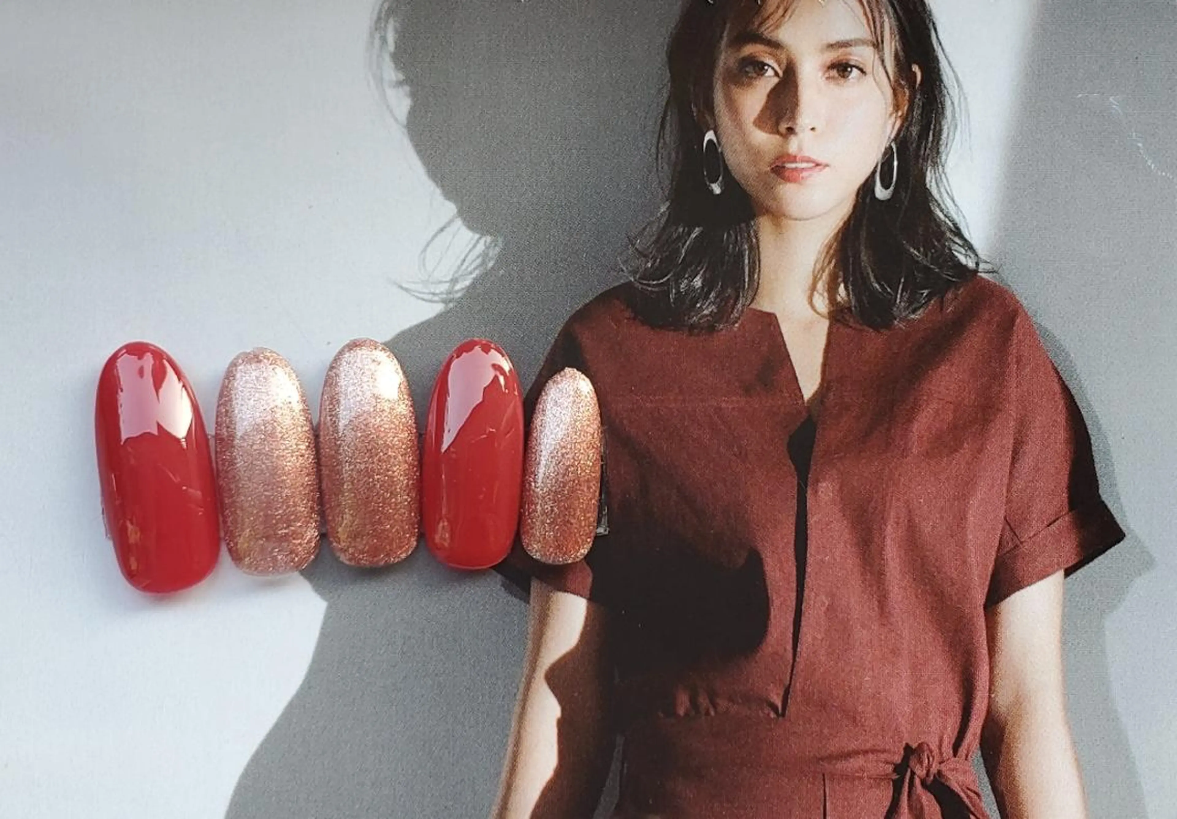 ネイル ワンカラーネイル bloom *のネイルデザイン