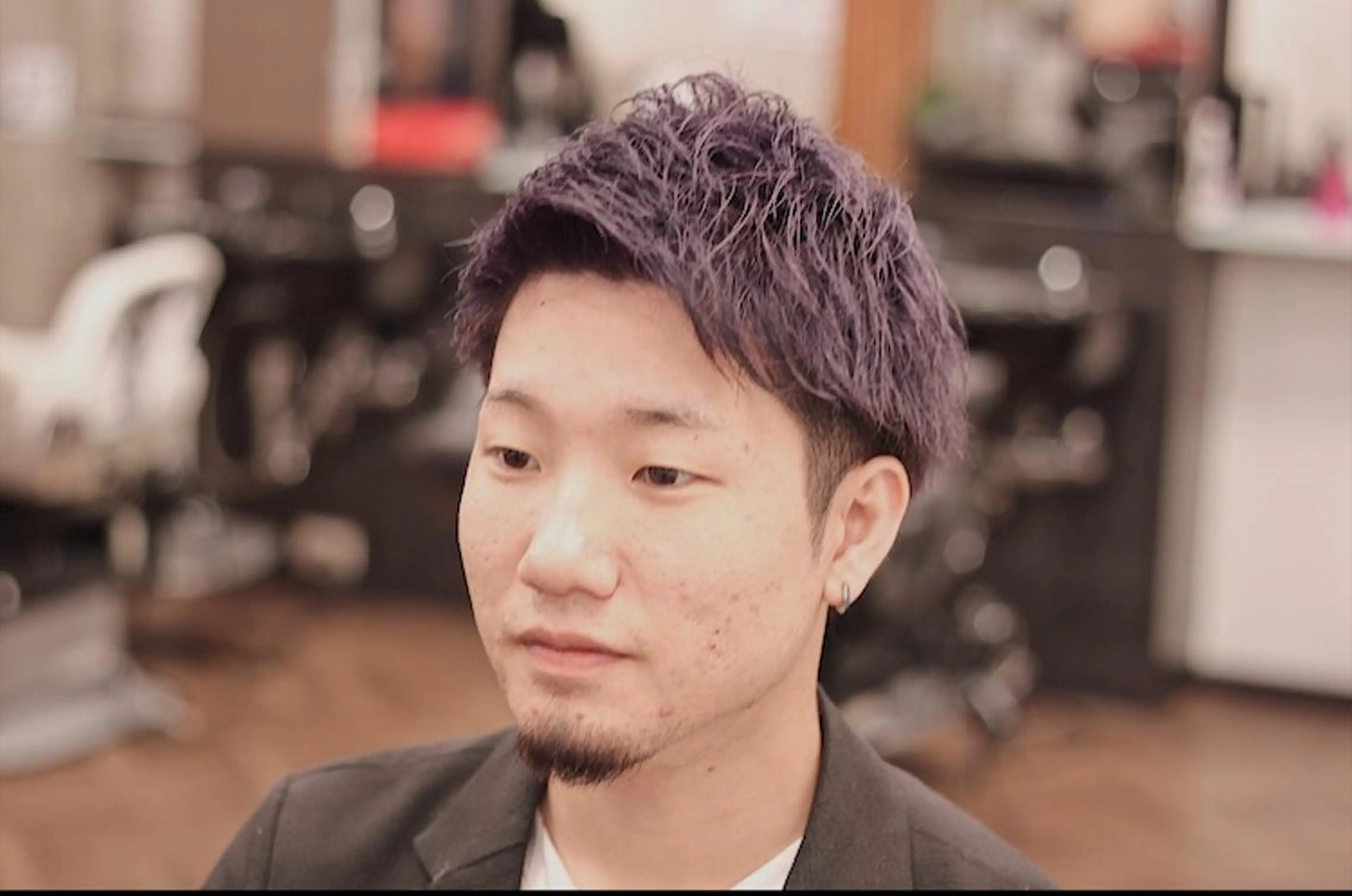 ショート カラー メンズ 前田賢生 ご新規様はNGのヘアスタイル