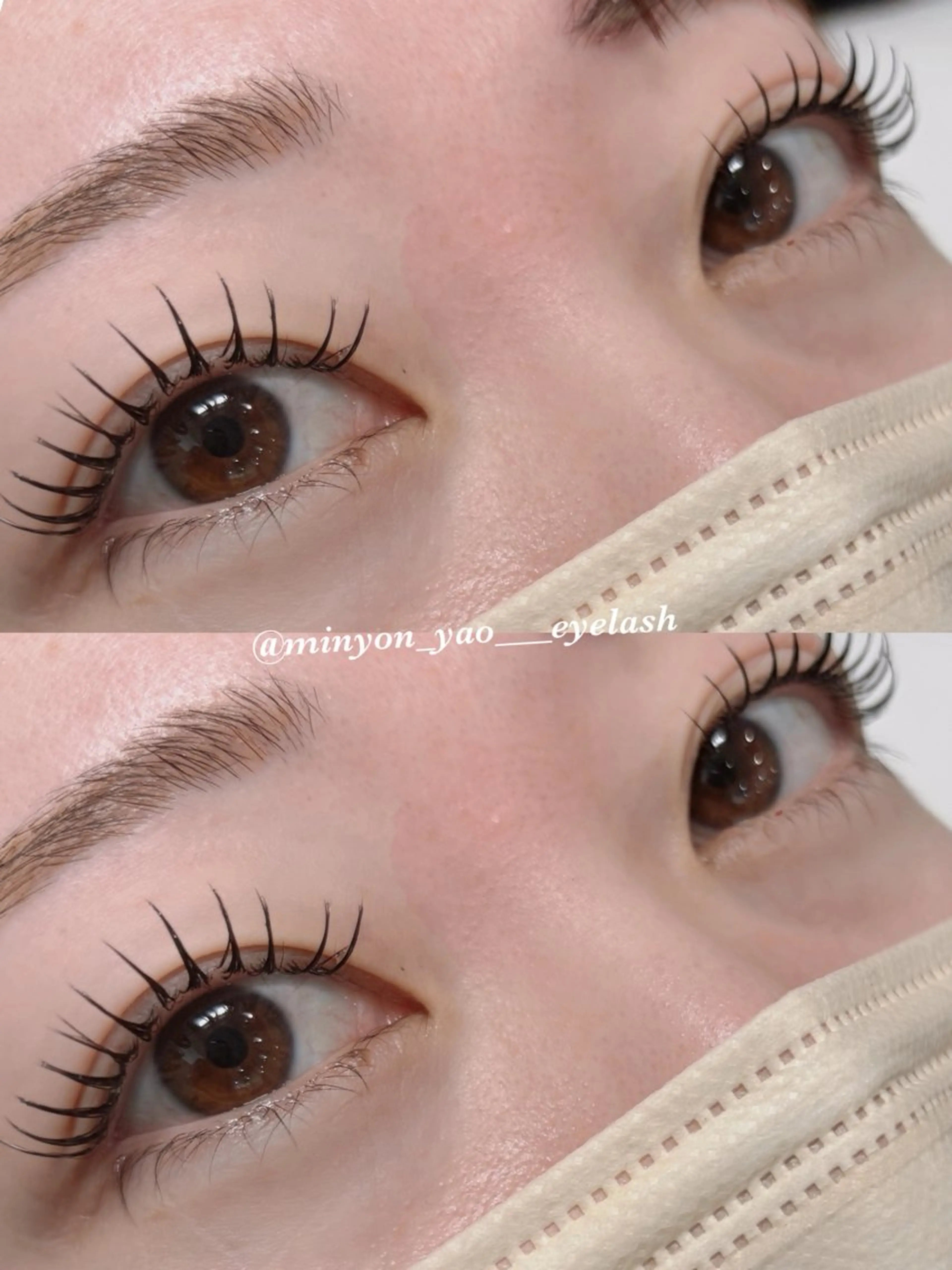 マツエク・マツパ マツエク ミニョン八尾所属・ミニョン八尾 💎MOMOKAのマツエク・マツパデザイン