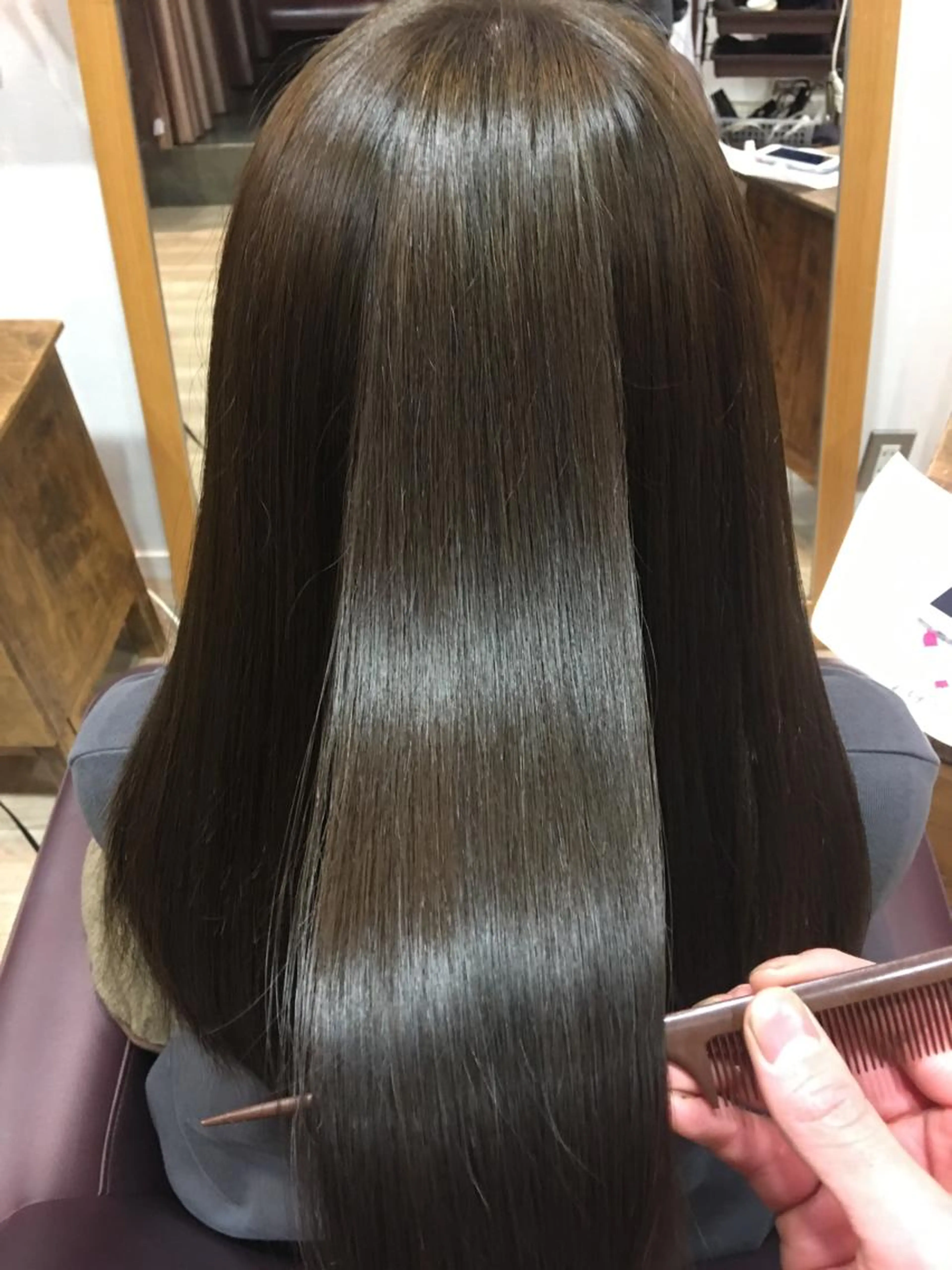 髪質改善トリートメントの写真