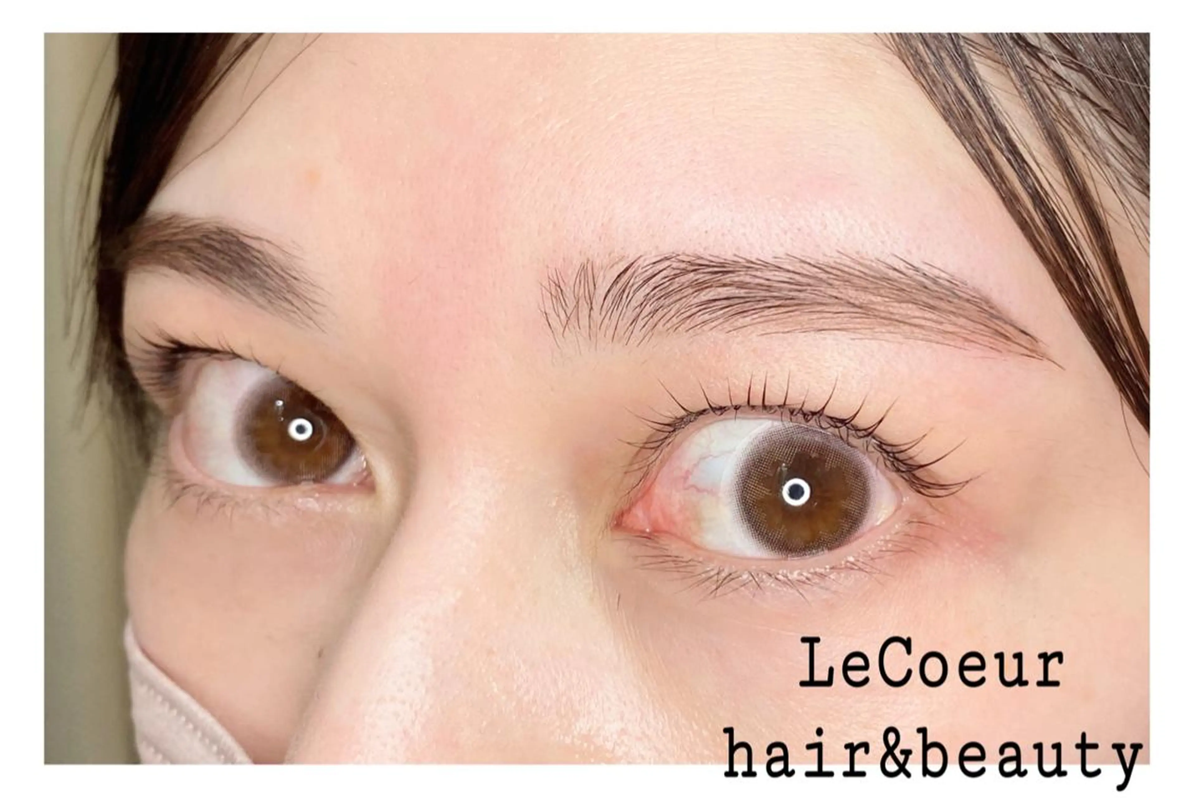 マツエク・マツパ 椿 優花のマツエク・マツパデザイン