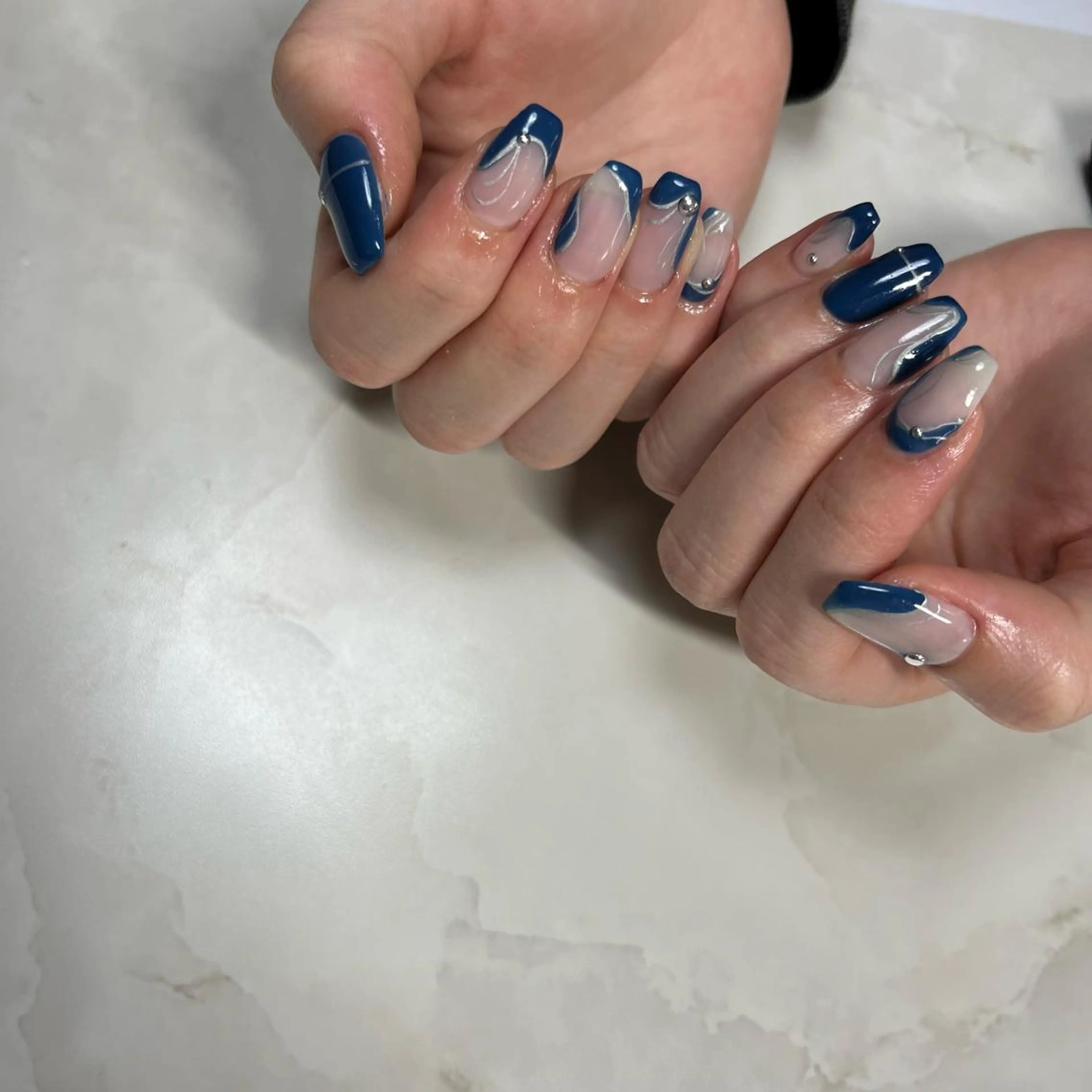 カラー ネイル nail salon LNのネイルデザイン