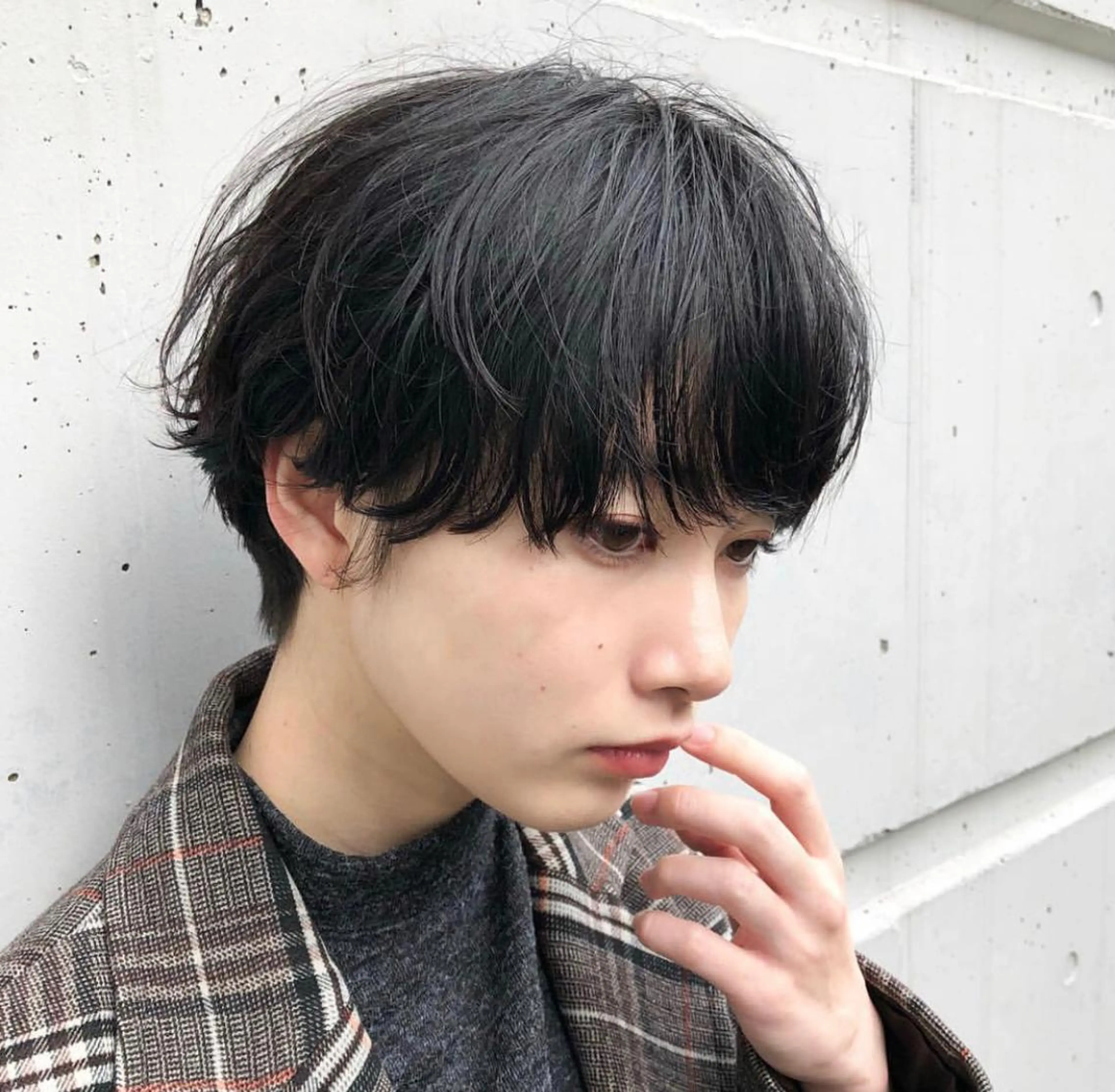 ショート パーマ ショートボブ ボブ ショートヘア 似合わせ レイヤー須川のヘアスタイル