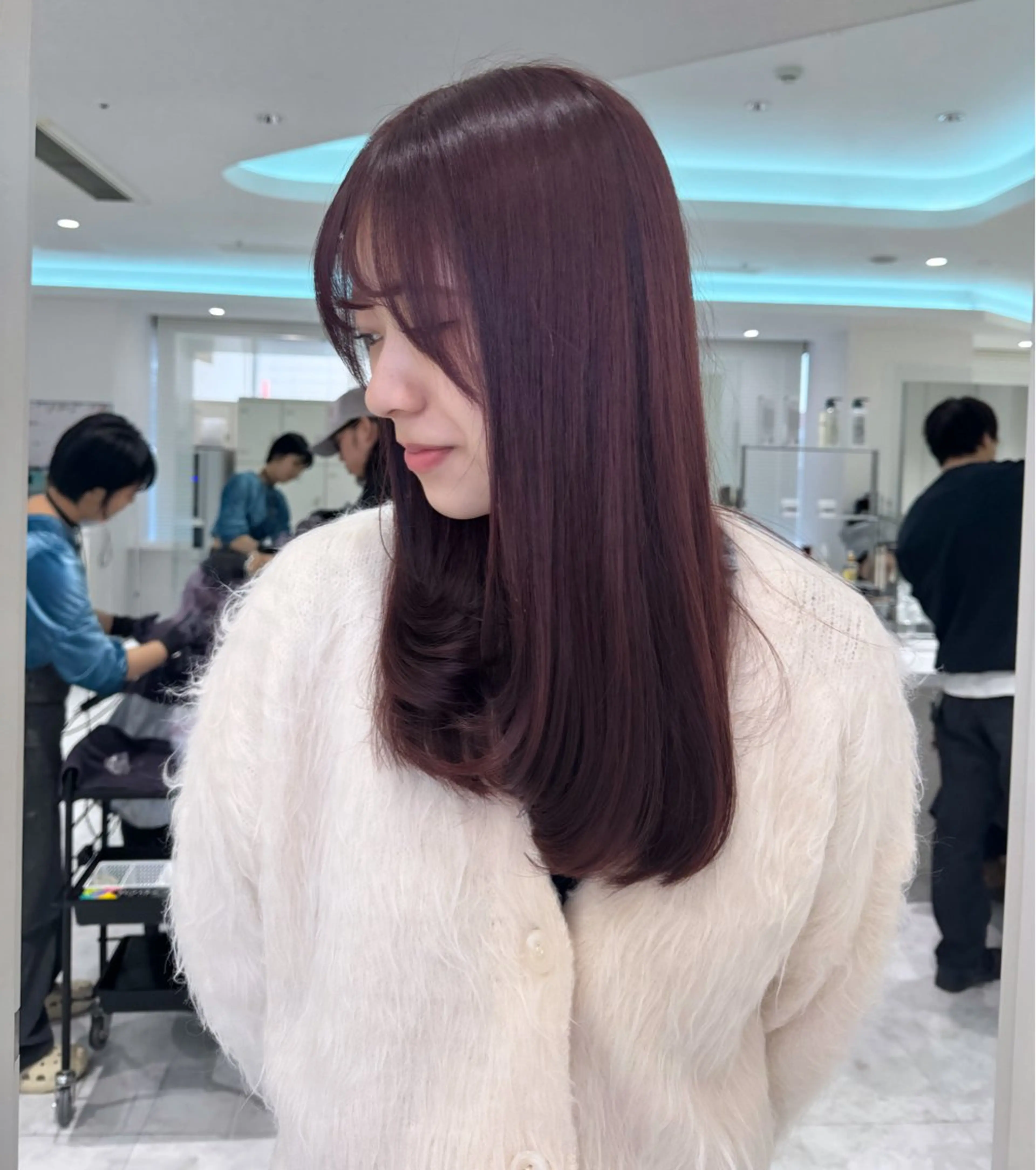 ロング カラー ブリーチ ダブルカラー ブリーチなしカラー ピンクカラー 髪質改善 💎透明感カラー /kaito💎のヘアスタイル