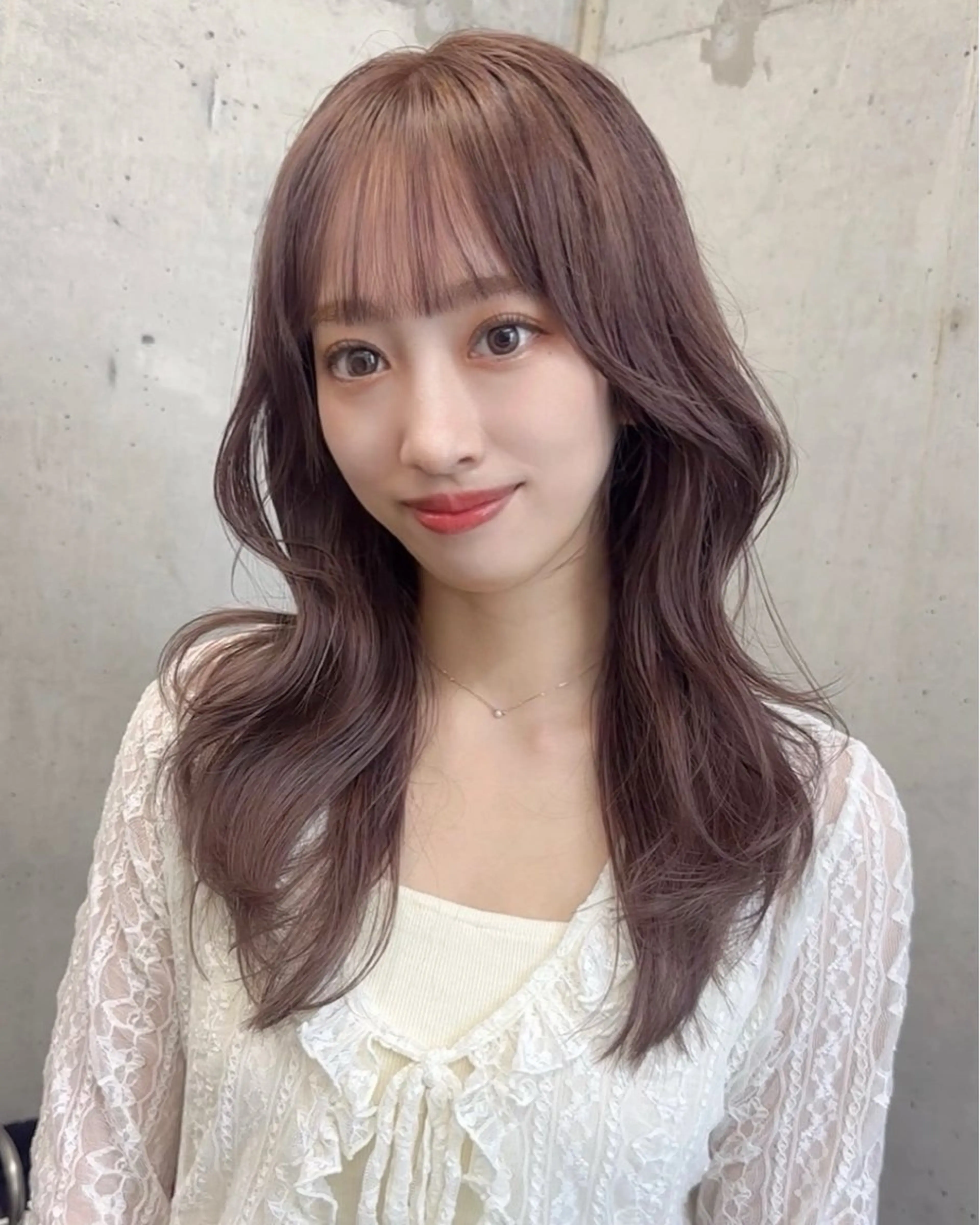 ロング カラー カット ヘアカラー トリートメント Amelie所属・Amelie yunのヘアスタイル