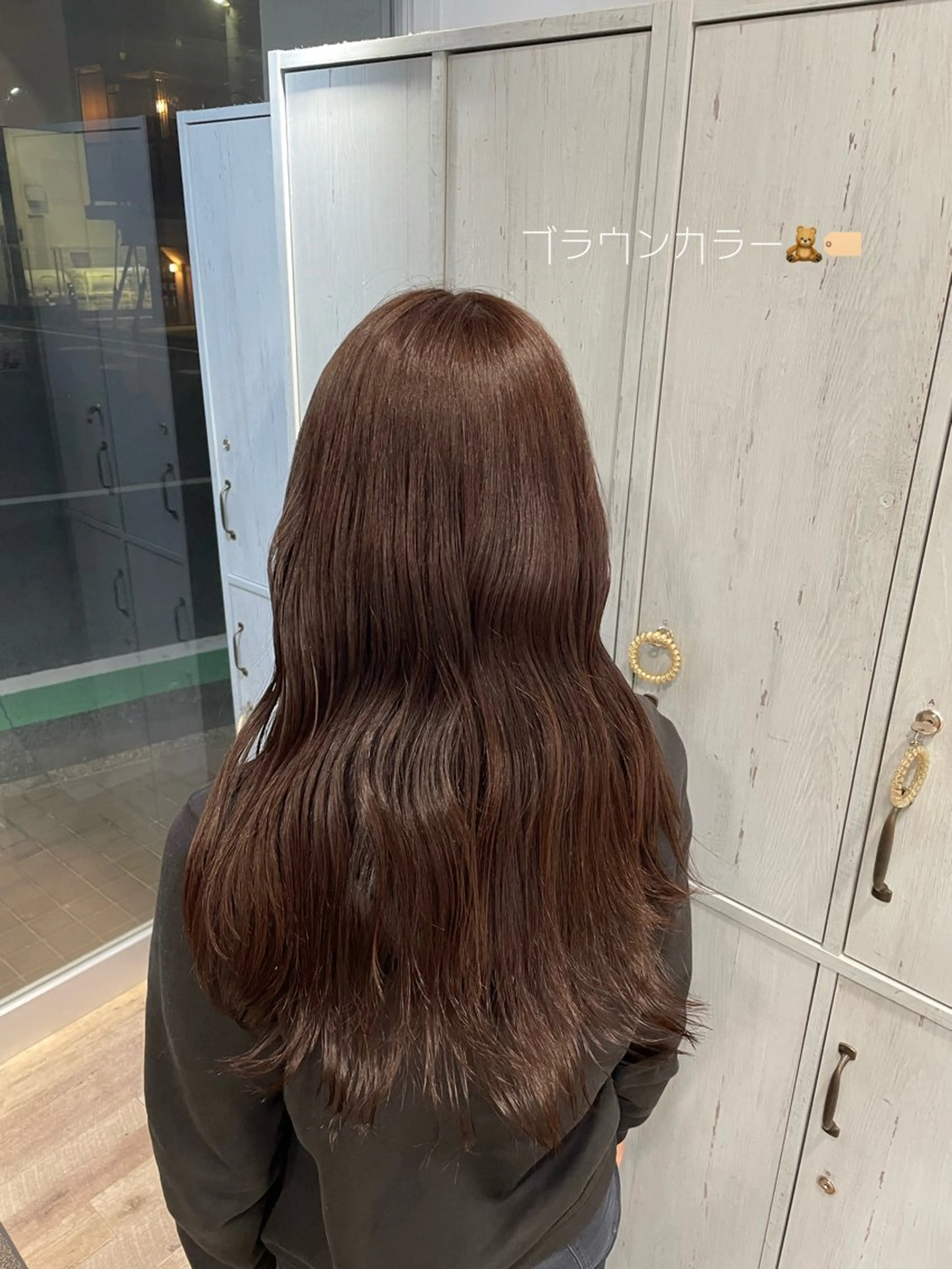 ロング カラー ブラウンカラー 透明感/暖色/艶感 💍TAMA💍のヘアスタイル