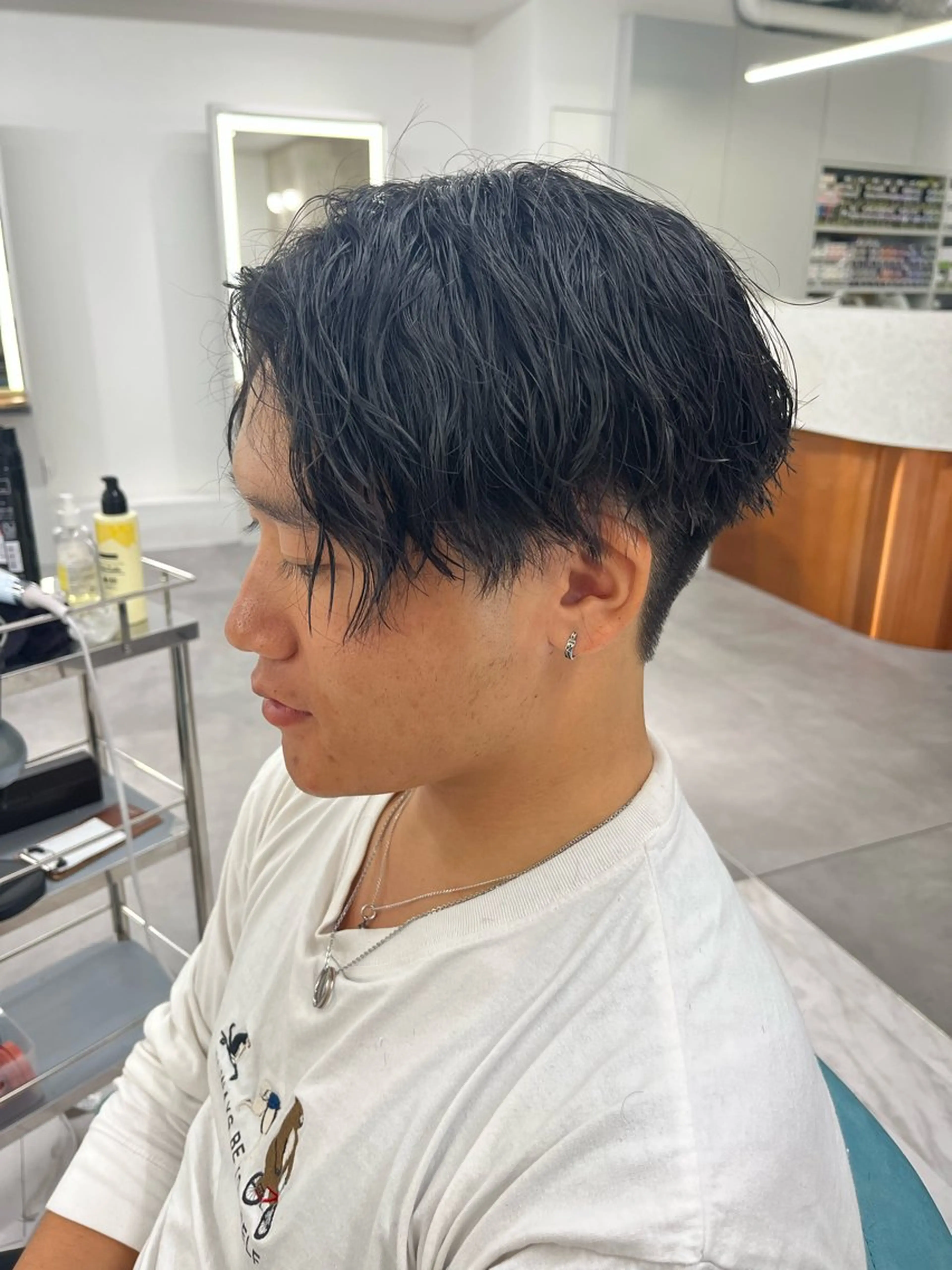 【メンズ限定】カット＋パーマ（ツイスパ、波パーマなんでも可）の写真