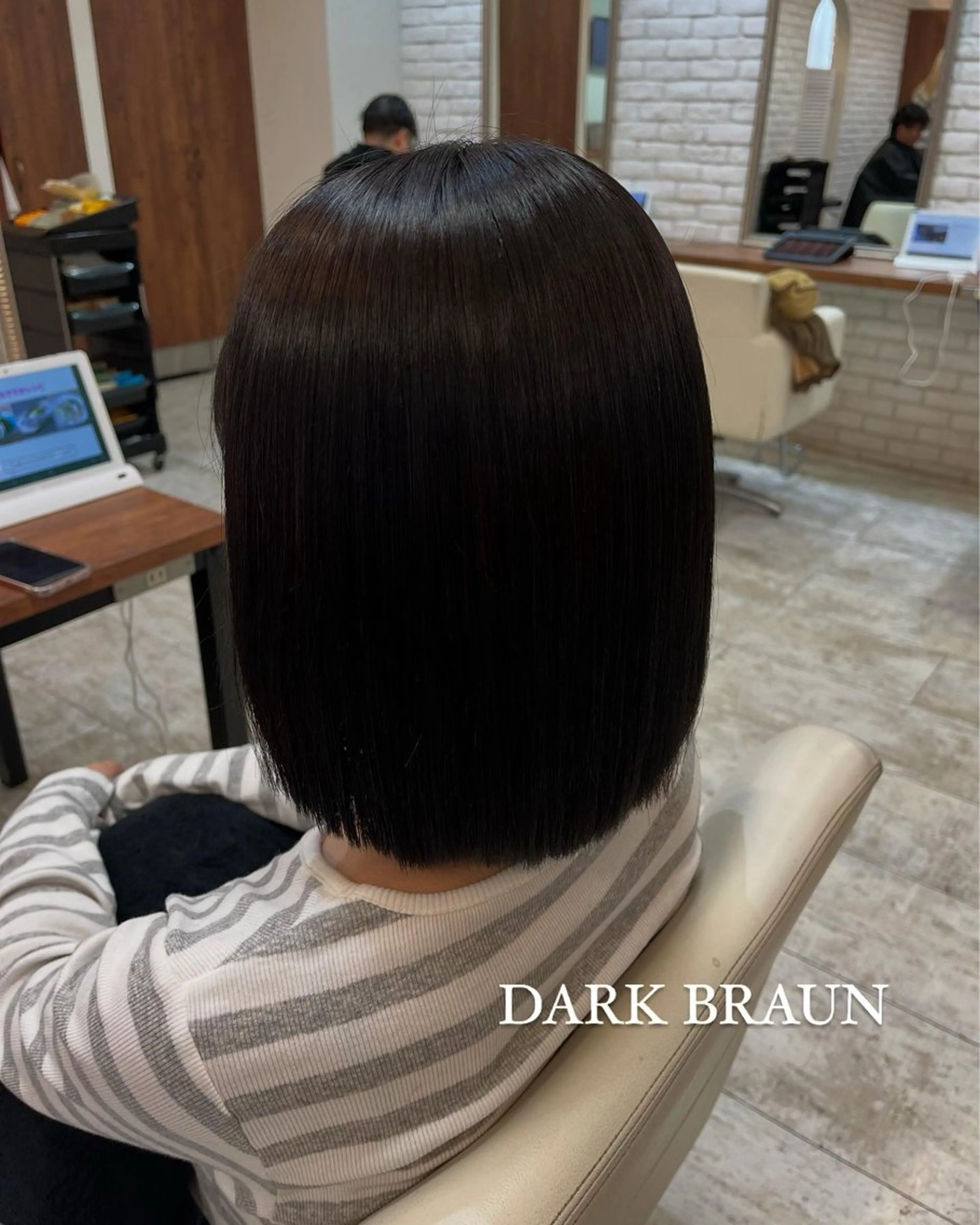 セミロング カラー ️️髪質改善カラー/ 瀧澤 陽奈‎✮⋆˙のヘアスタイル