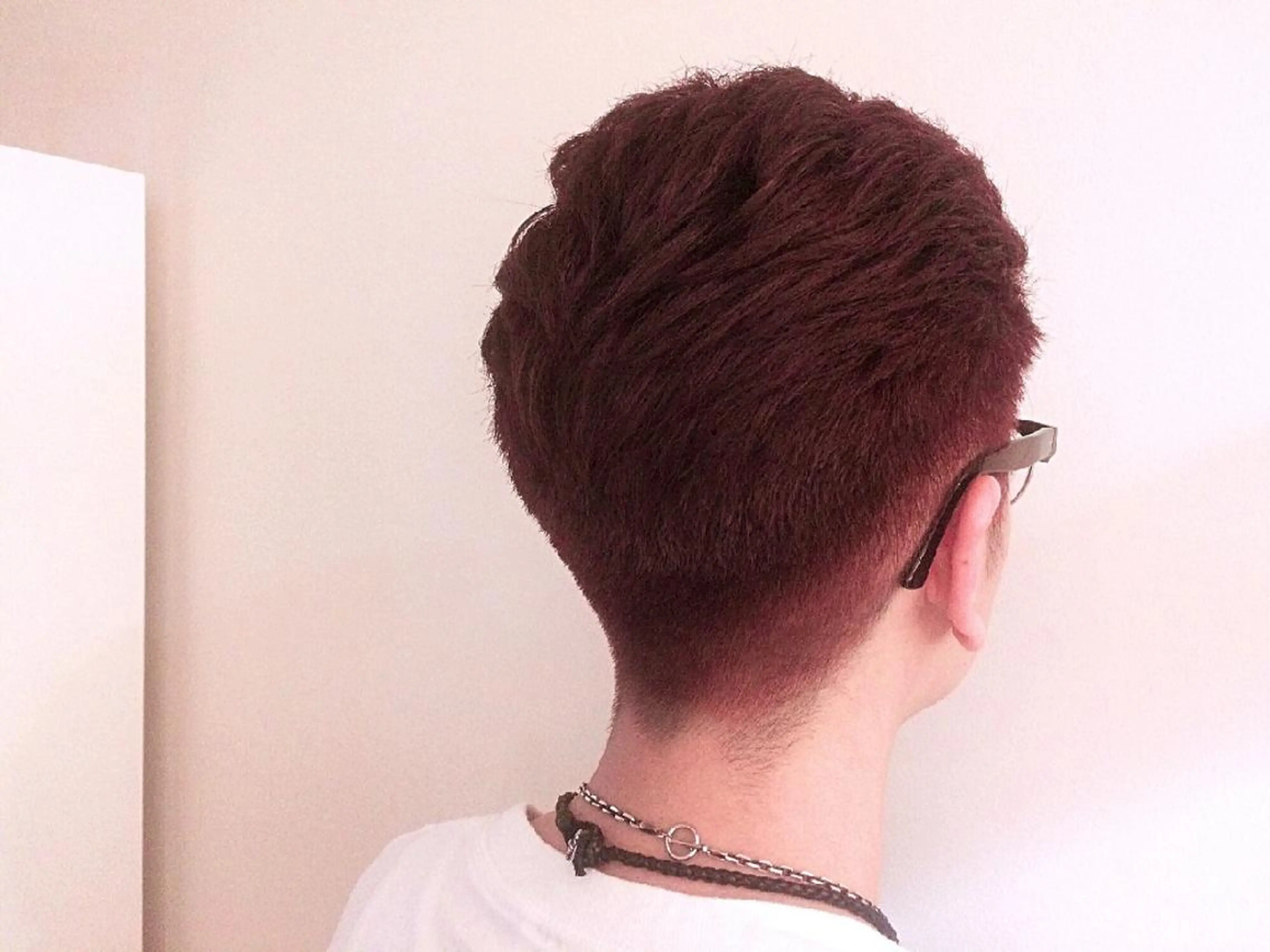 ショート メンズ カラー 井上 涼花のヘアスタイル