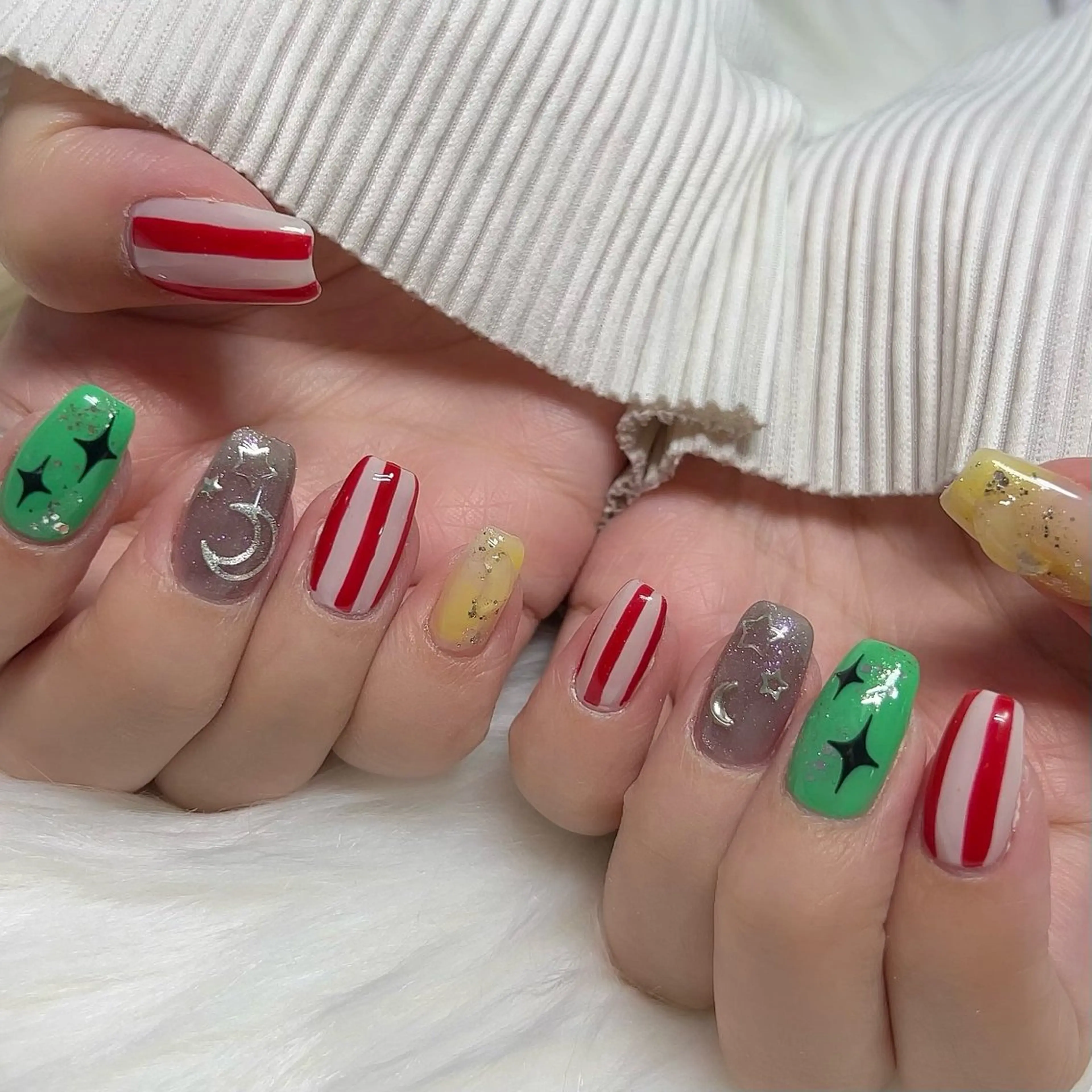 ネイル ハンドネイル 【Yappy🌈】 💖P-tanaのネイルデザイン