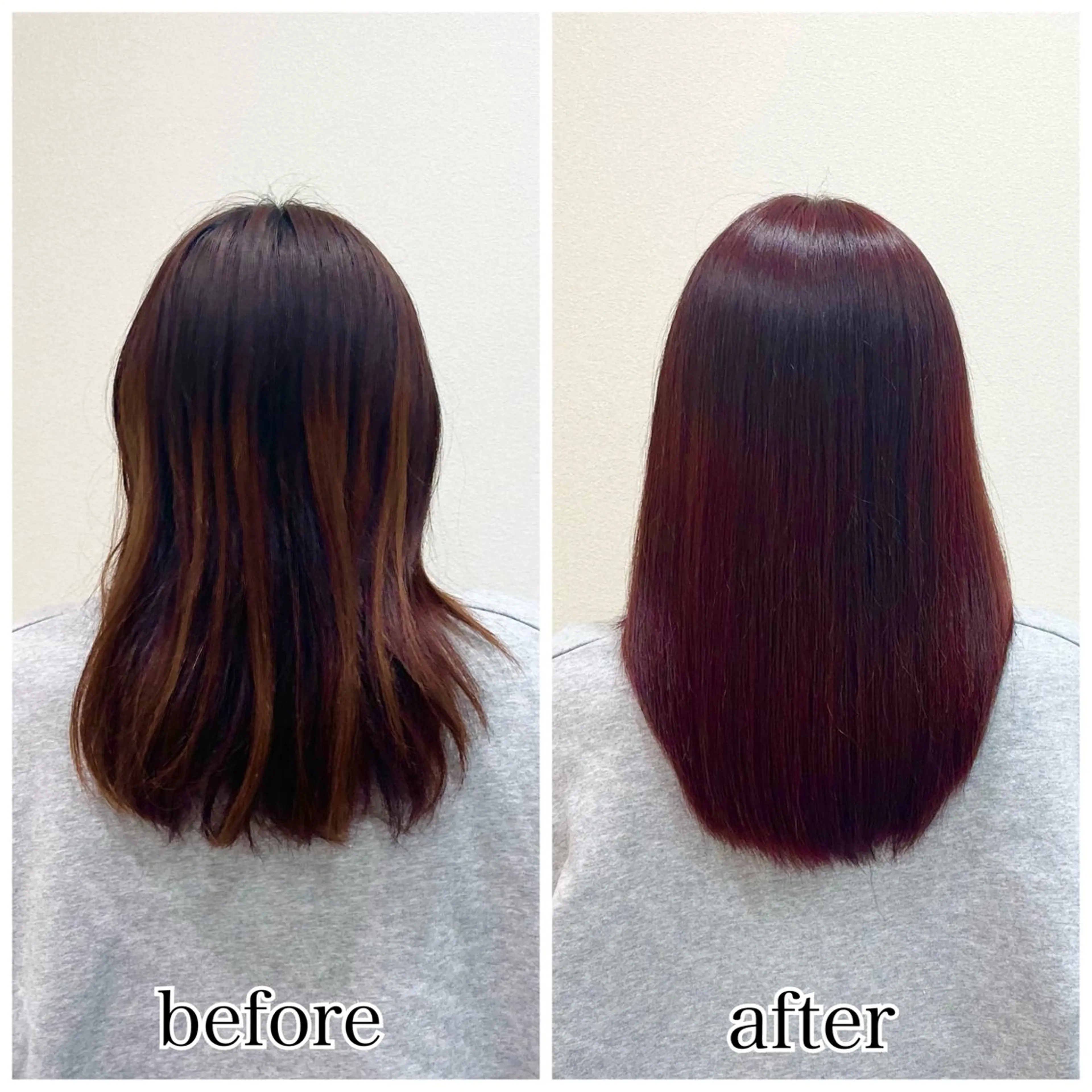 セミロング カット ヘアカラー トリートメント 🌷ピンクカラー くどう🌷のヘアスタイル