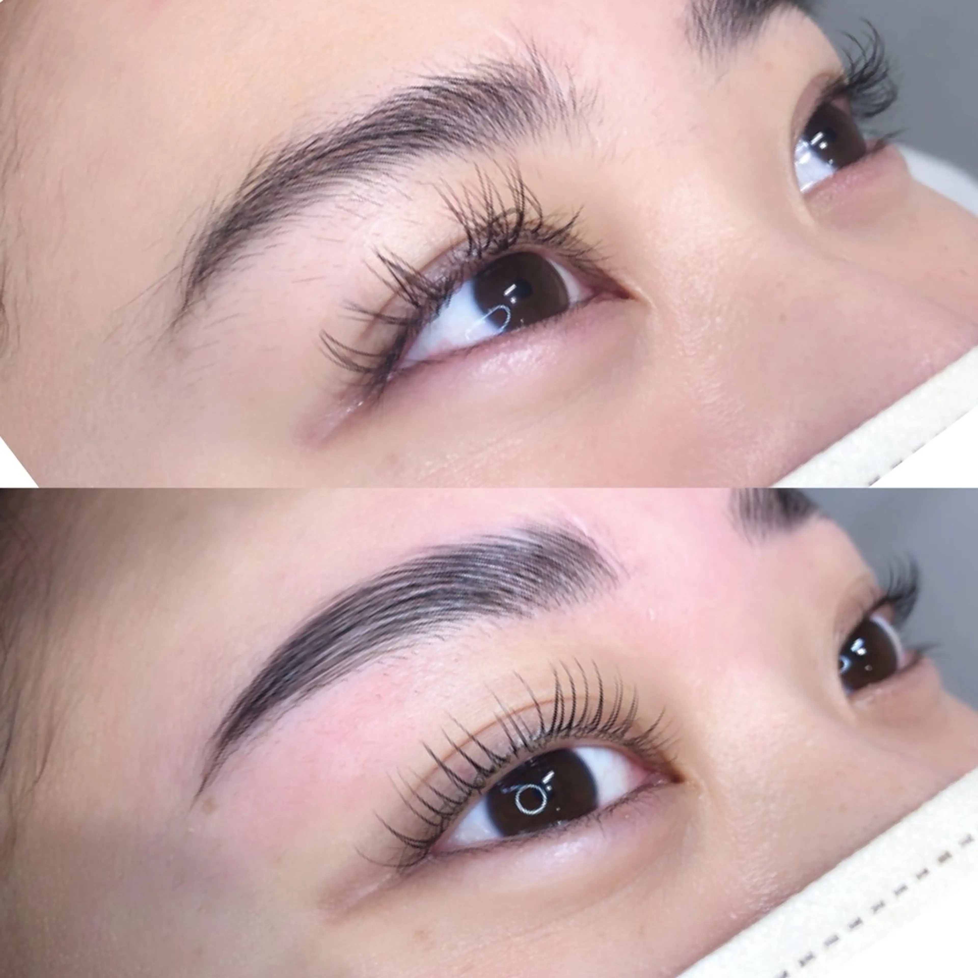 アイブロウ ハリウッドブロウリフト amii.心斎橋店 ERINAのマツエク・マツパデザイン