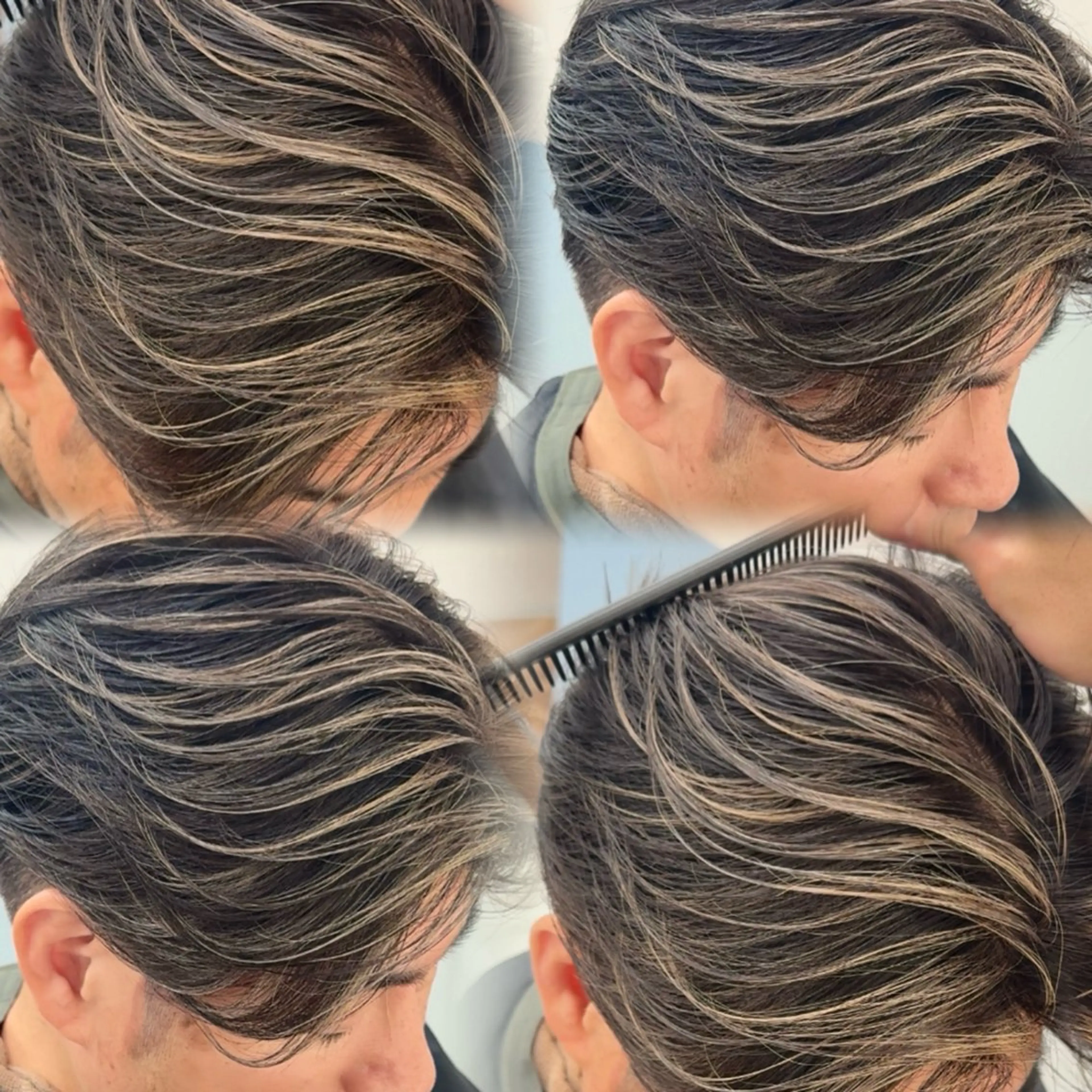 ショート ヘアカラー 🇺🇸ルミナ🔥 海外ハイライトのヘアスタイル