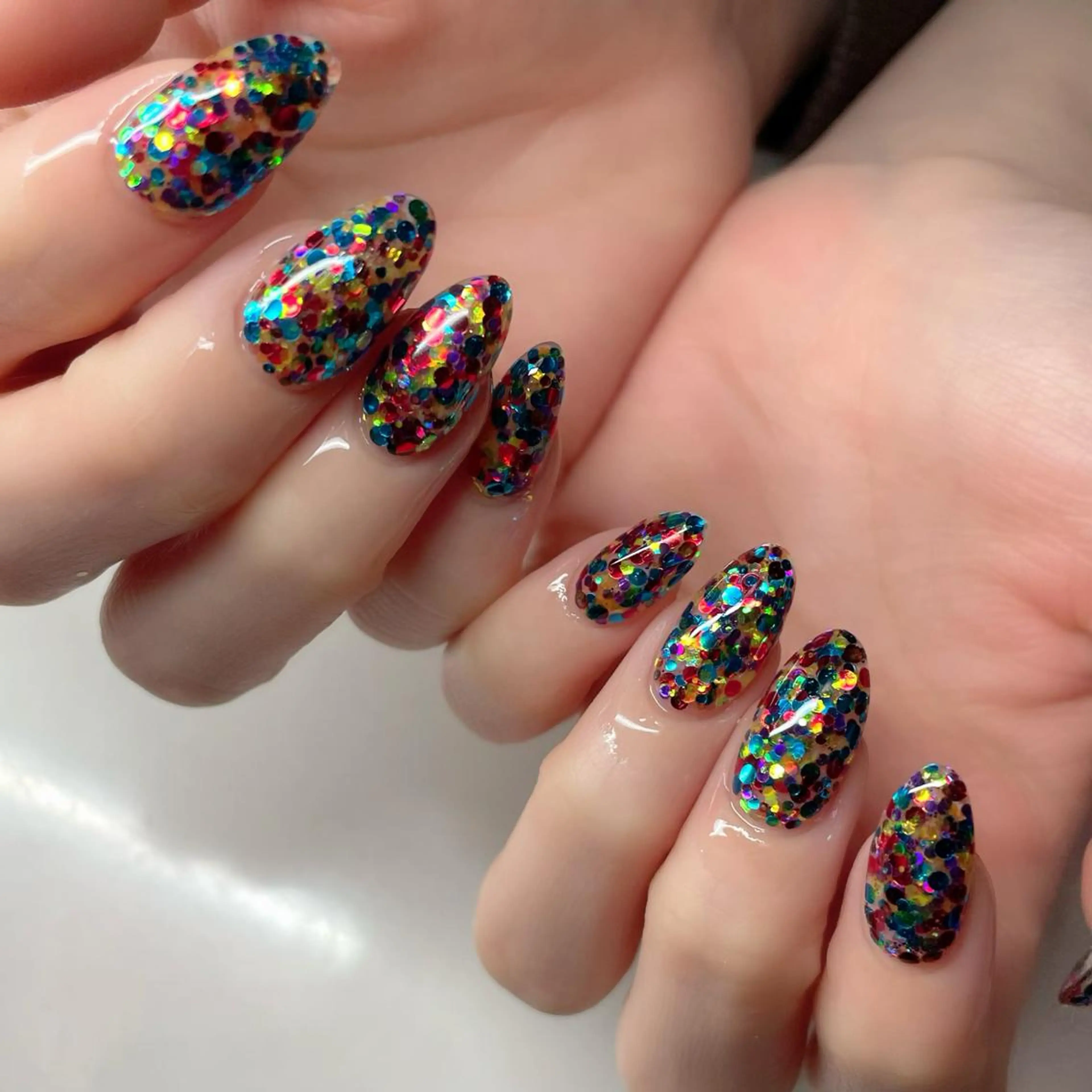 セミロング ネイル 下妻市ﾈｲﾙｻﾛﾝ M_styleのネイルデザイン