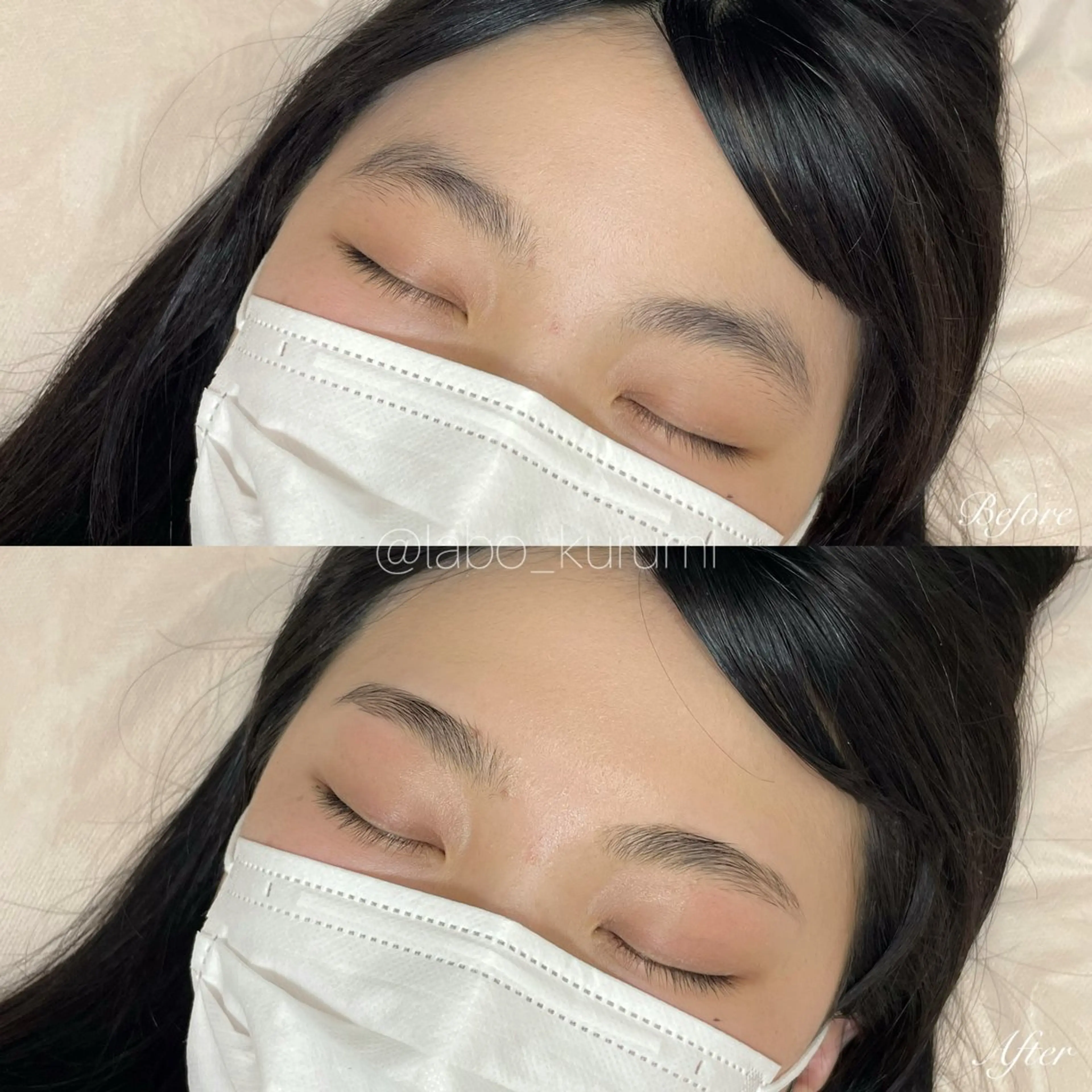 アイブロウ 眉毛ワックス脱毛 ワックス脱毛 眉毛屋さん クルミの眉毛・アイブロウイメージ