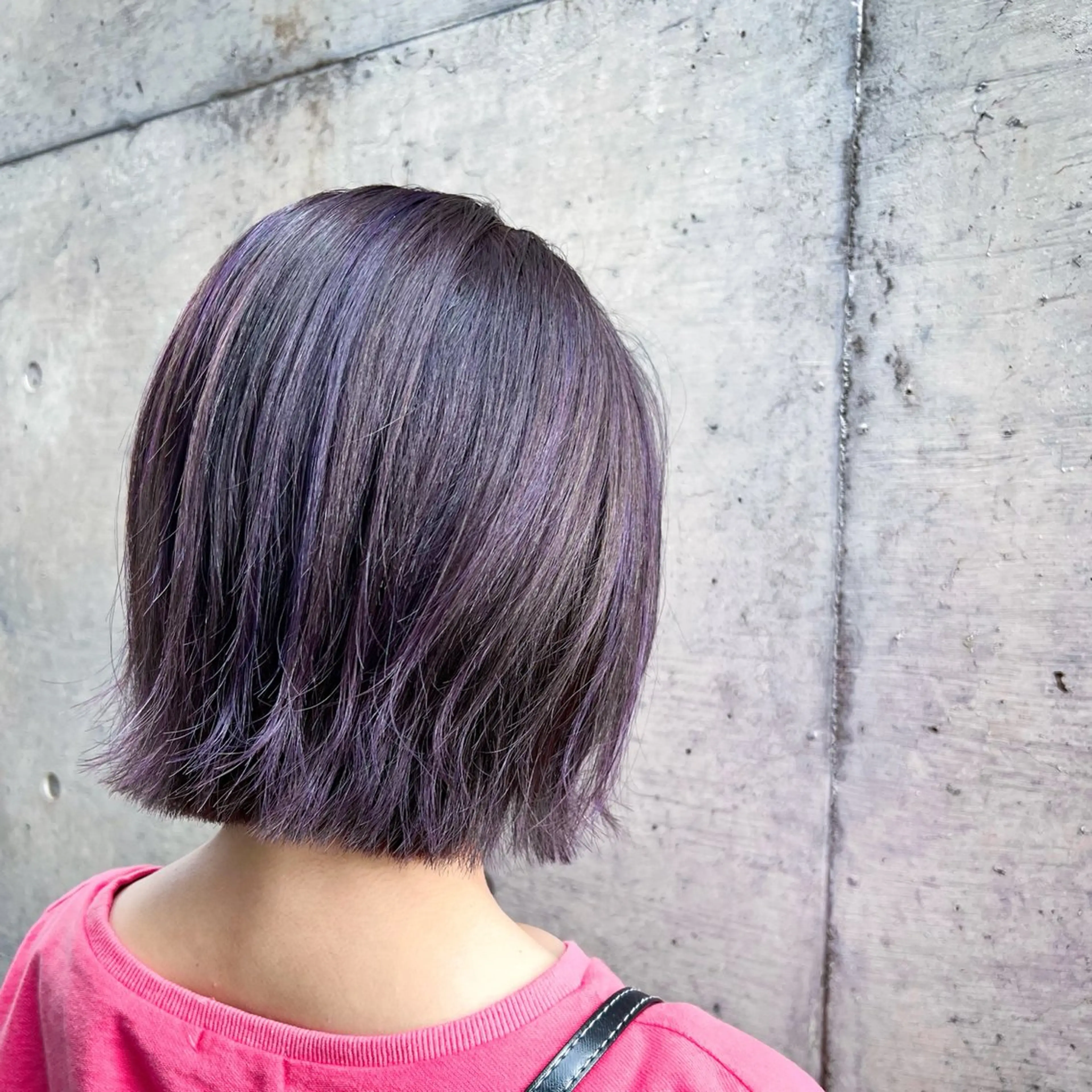 ショート カラー 切りっぱなしボブ ブリーチ ケアブリーチ デザインカラー ハイライトカラー カット ヘアカラー トリートメント quon RYUYA /レイヤー✂️のその他イメージ