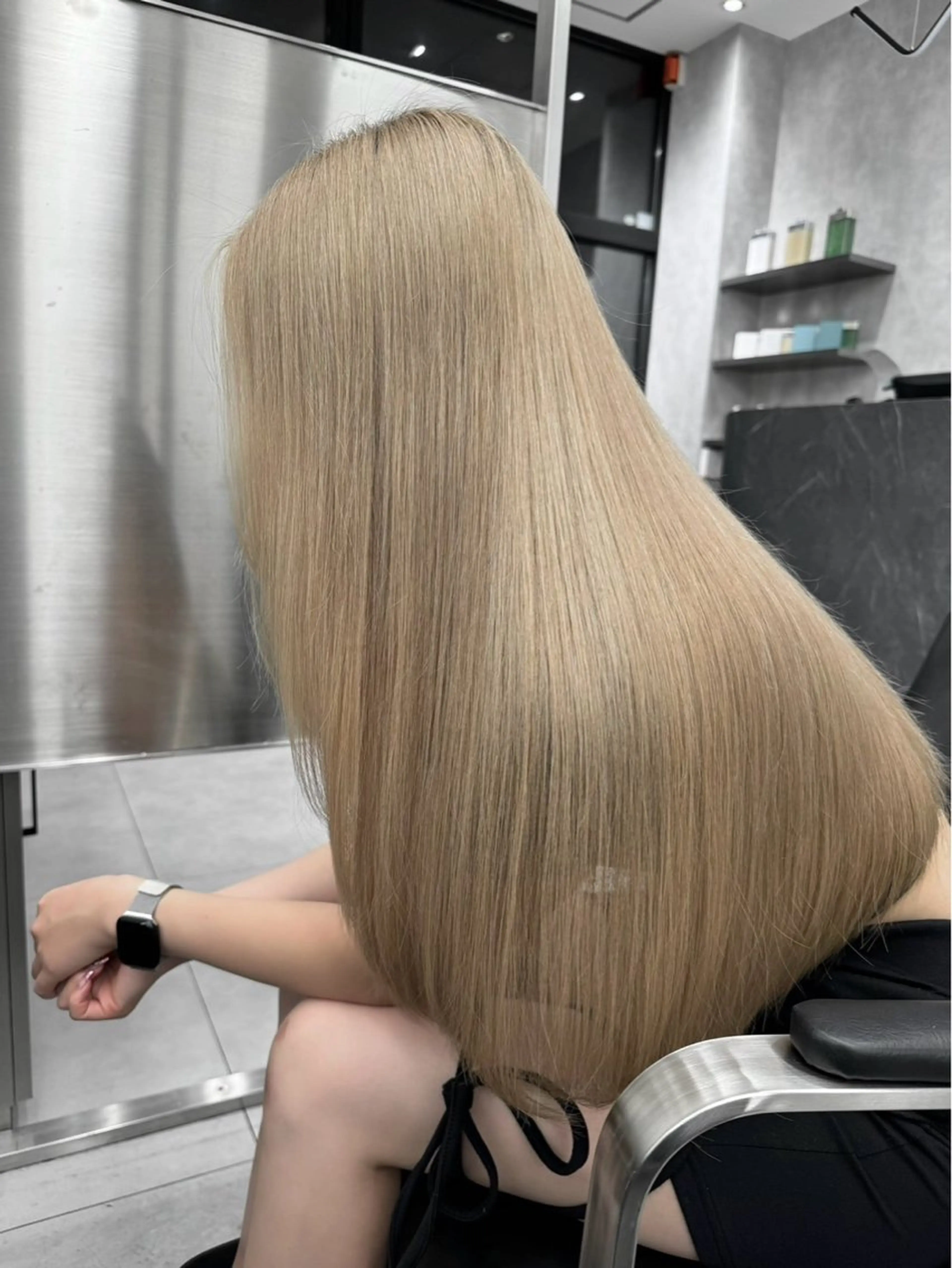 ✨️🩵ブリーチリタッチ➕カラー🩵 ✨️（営業後施術）の写真