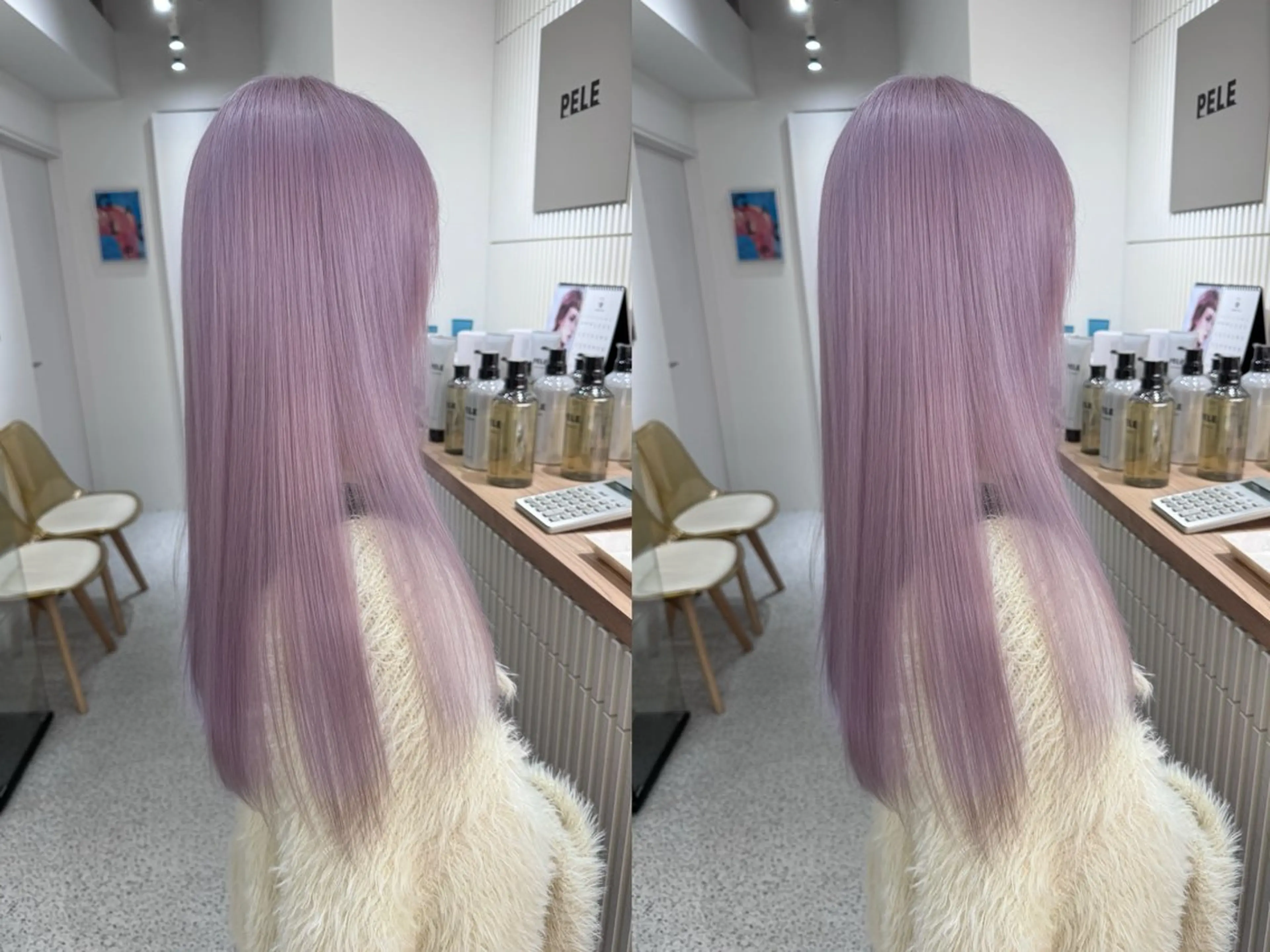 カラー ヘアカラー トリートメント PELE所属・ハイトーン/PELE 原宿/Kanau🥀のヘアスタイル