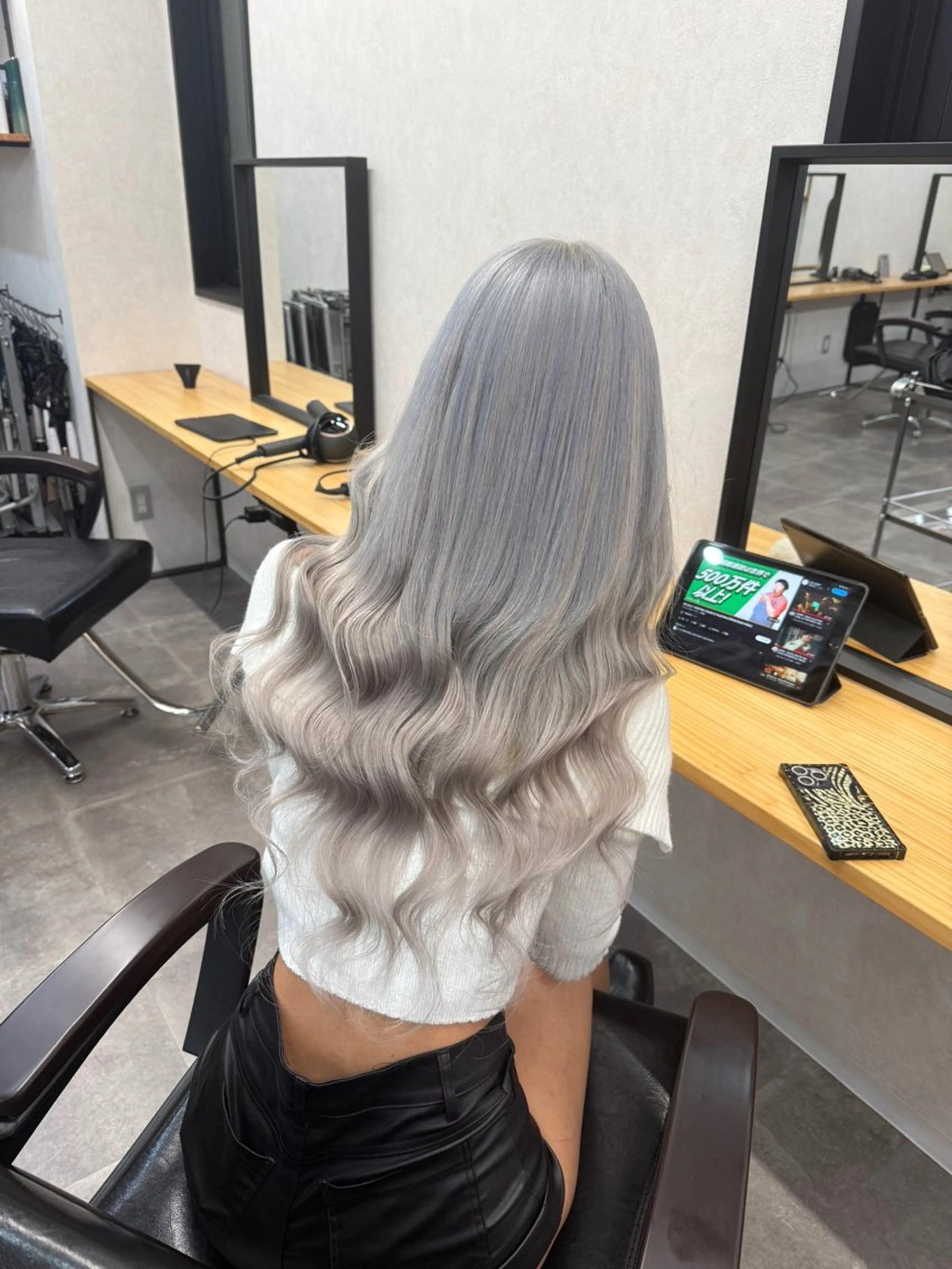 ロング ヘアカラー エクステ Yume ♡のヘアスタイル