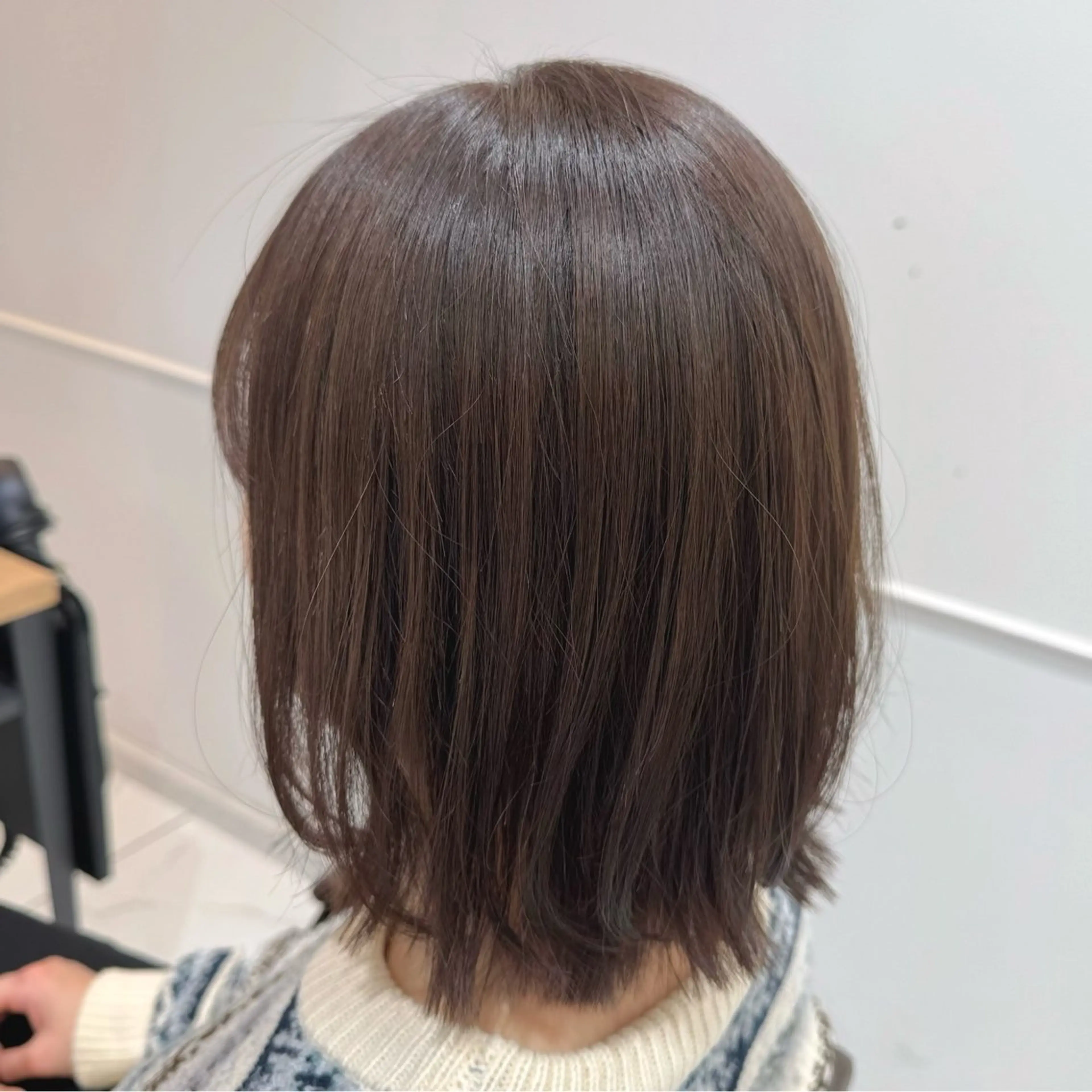 ミディアム 八木 菜美のヘアスタイル