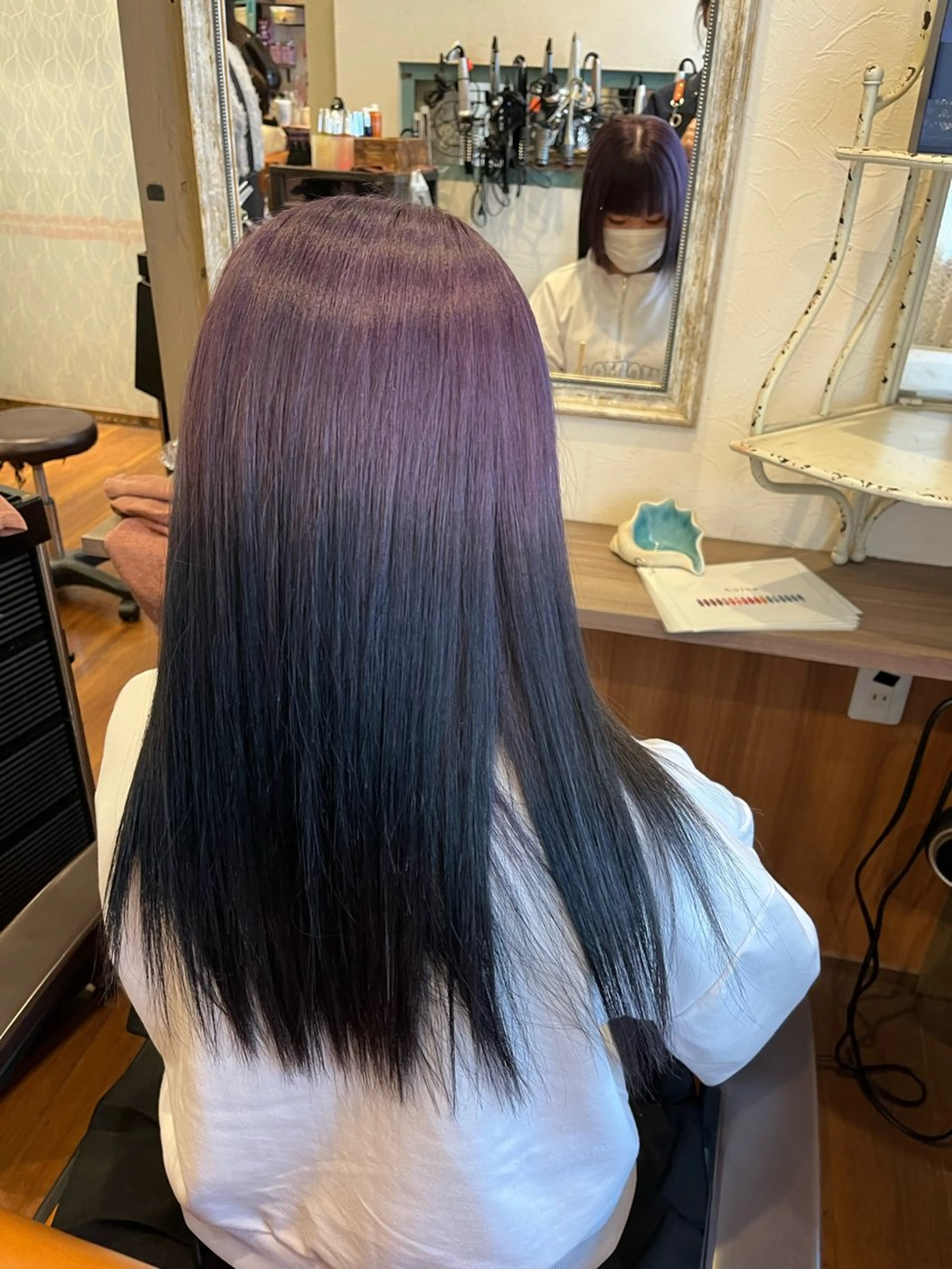 カラー Chocolat阿部野所属・なかじま ささらのヘアスタイル