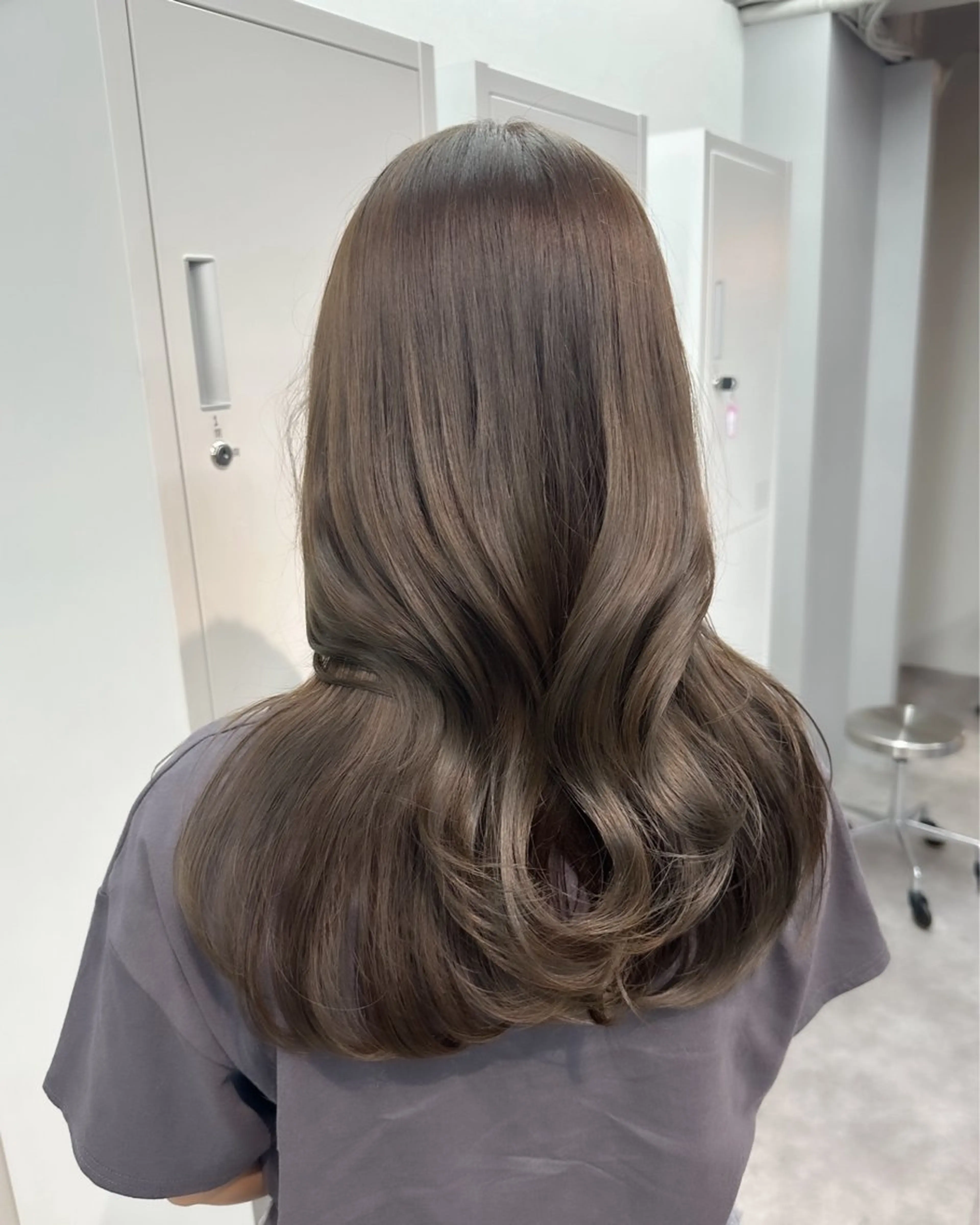 ミニモ限定価格🫧 ブリーチなしのダブルカラーで明るく透明感カラー🫧‪暗めも可能 ！の写真