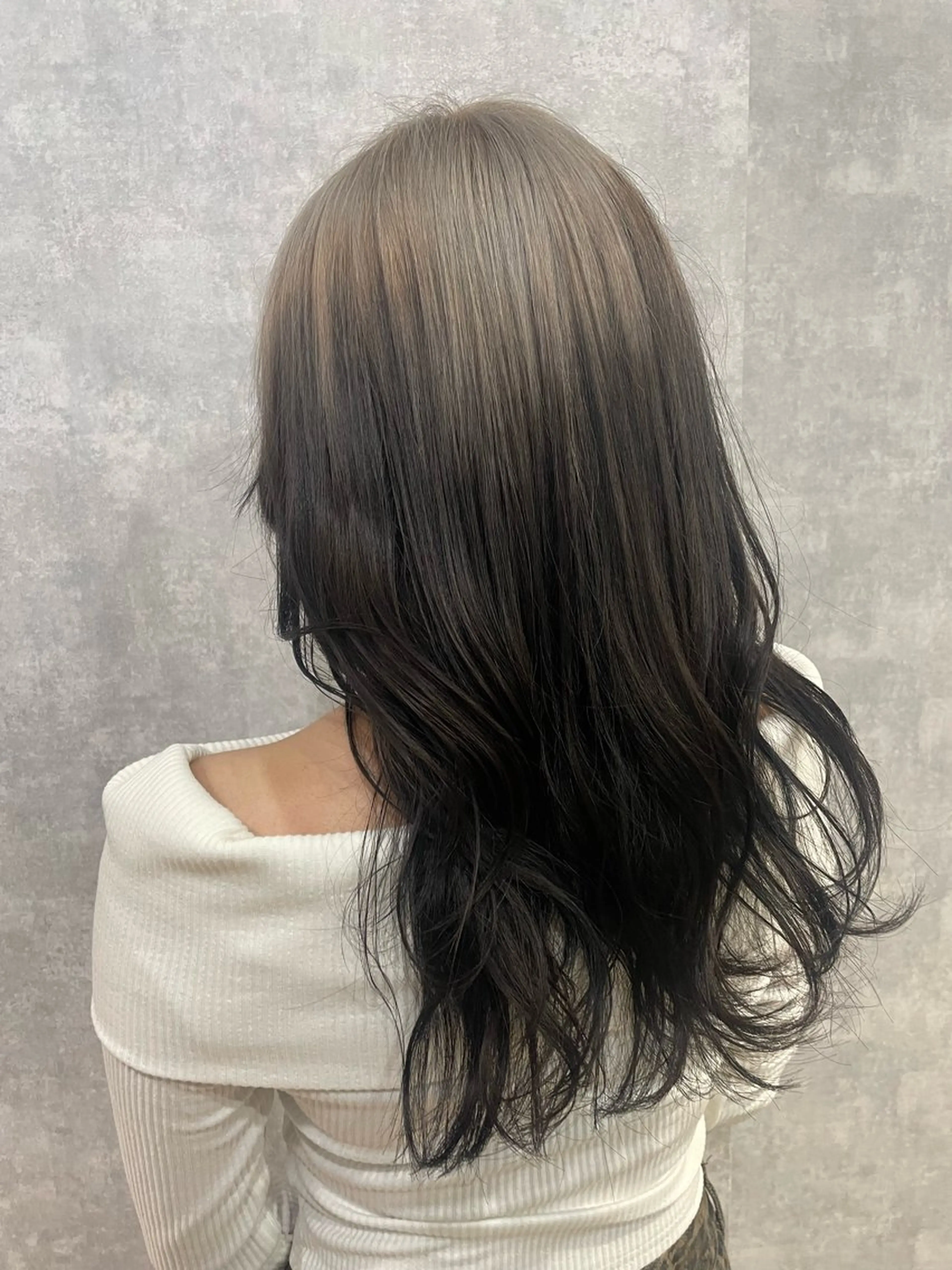 ロング カラー ヘアアレンジ ヘアカラー トリートメント 透明感カラー/推しカ ラー☁️JURAのヘアスタイル