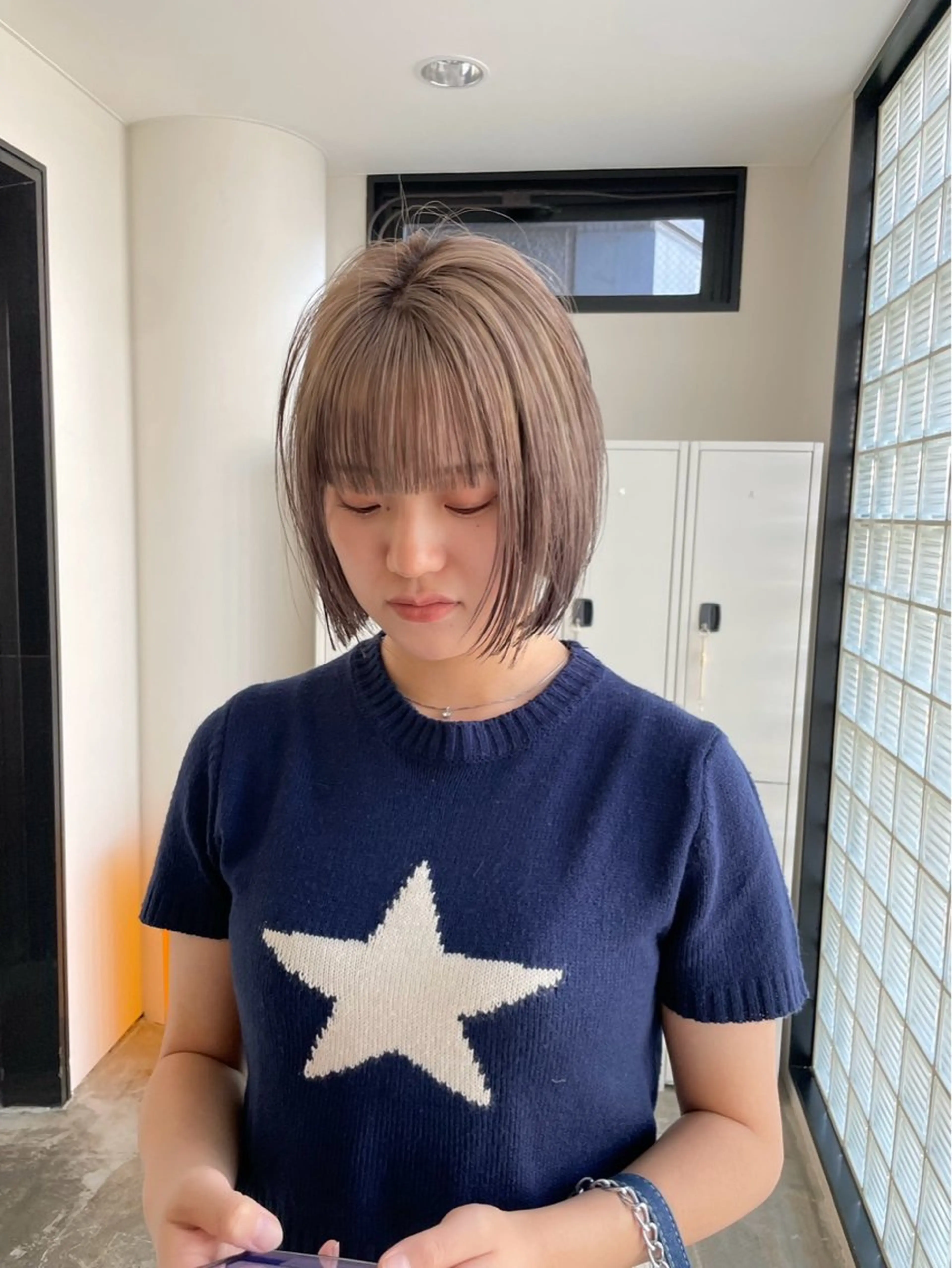 ショート ボブ H 梅田所属・藤本 泰 /ボブ カットモデル様募集中のヘアスタイル