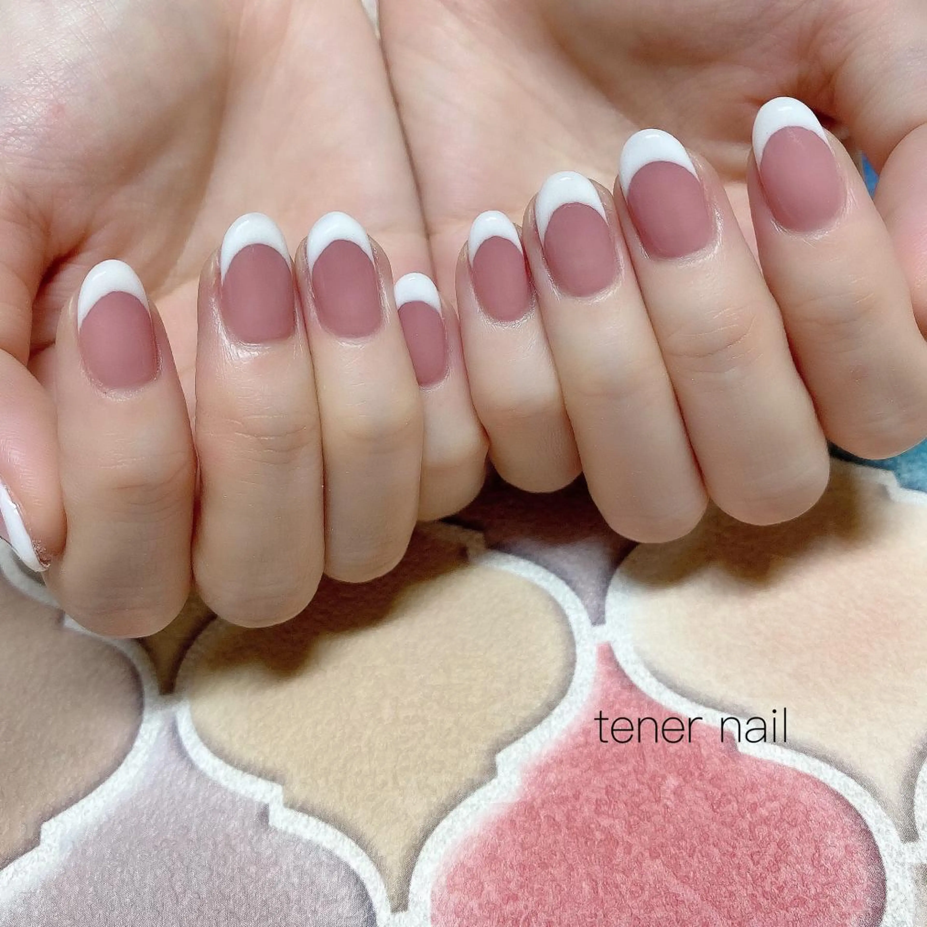 ネイル フレンチネイル tener  nail  テネルネイル所属・テネルネイル tener nailのネイルデザイン
