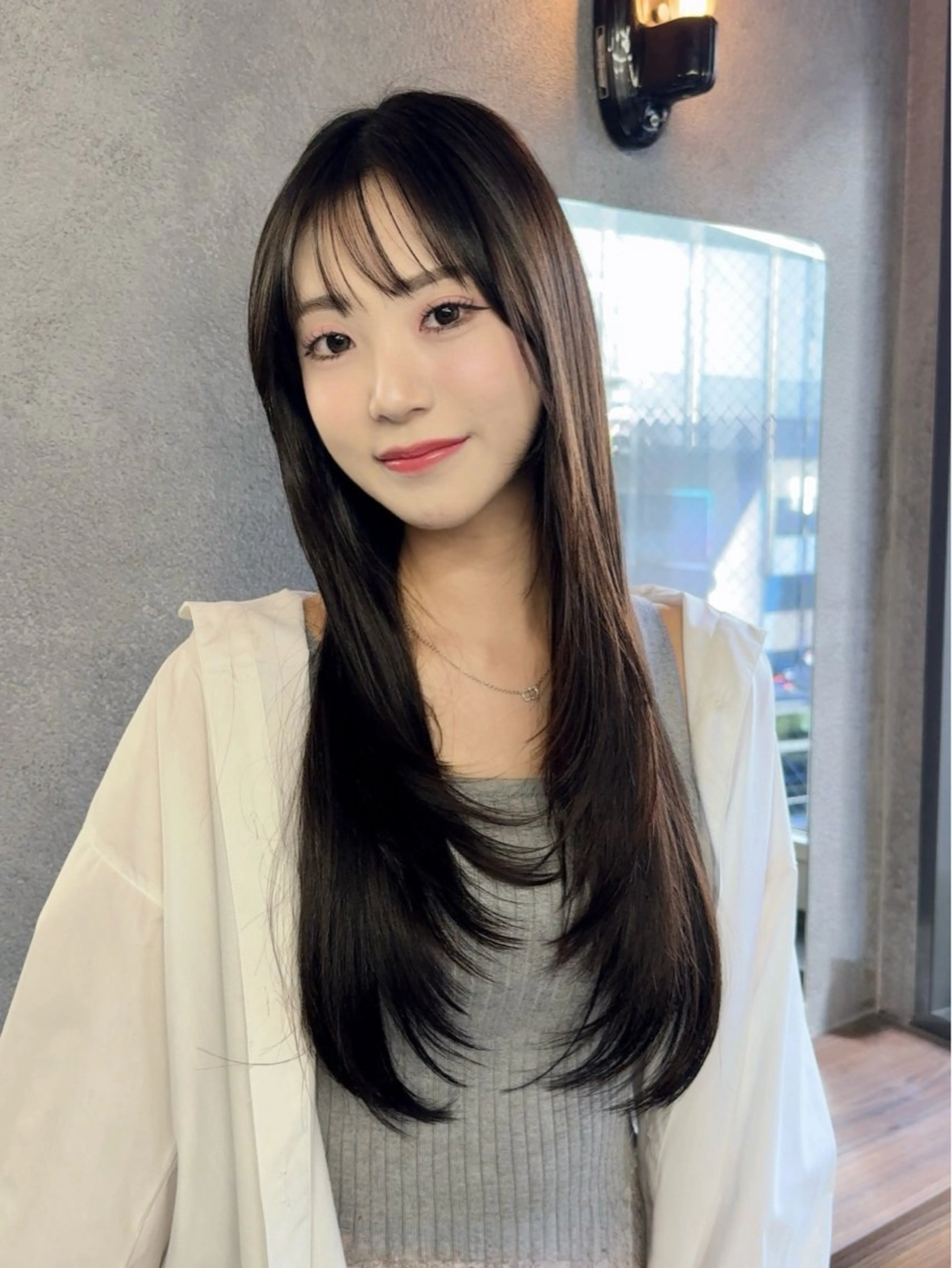 ロング カット ヘアカラー 縮毛矯正 髪質改善/艶髪 MINAMIのヘアスタイル