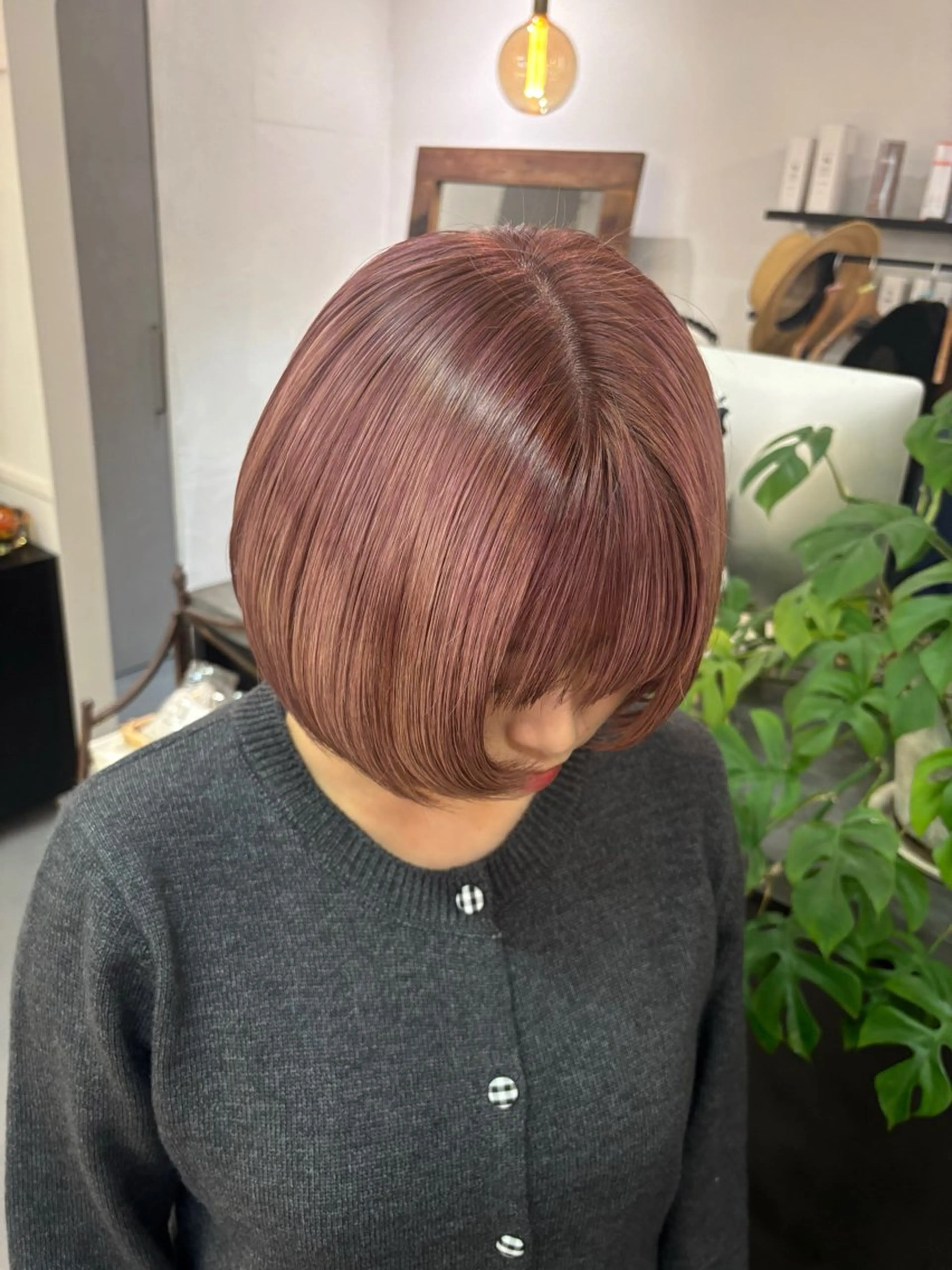 ショート ヘアカラー ooit所属・ooitヨシダ ミナミのヘアスタイル