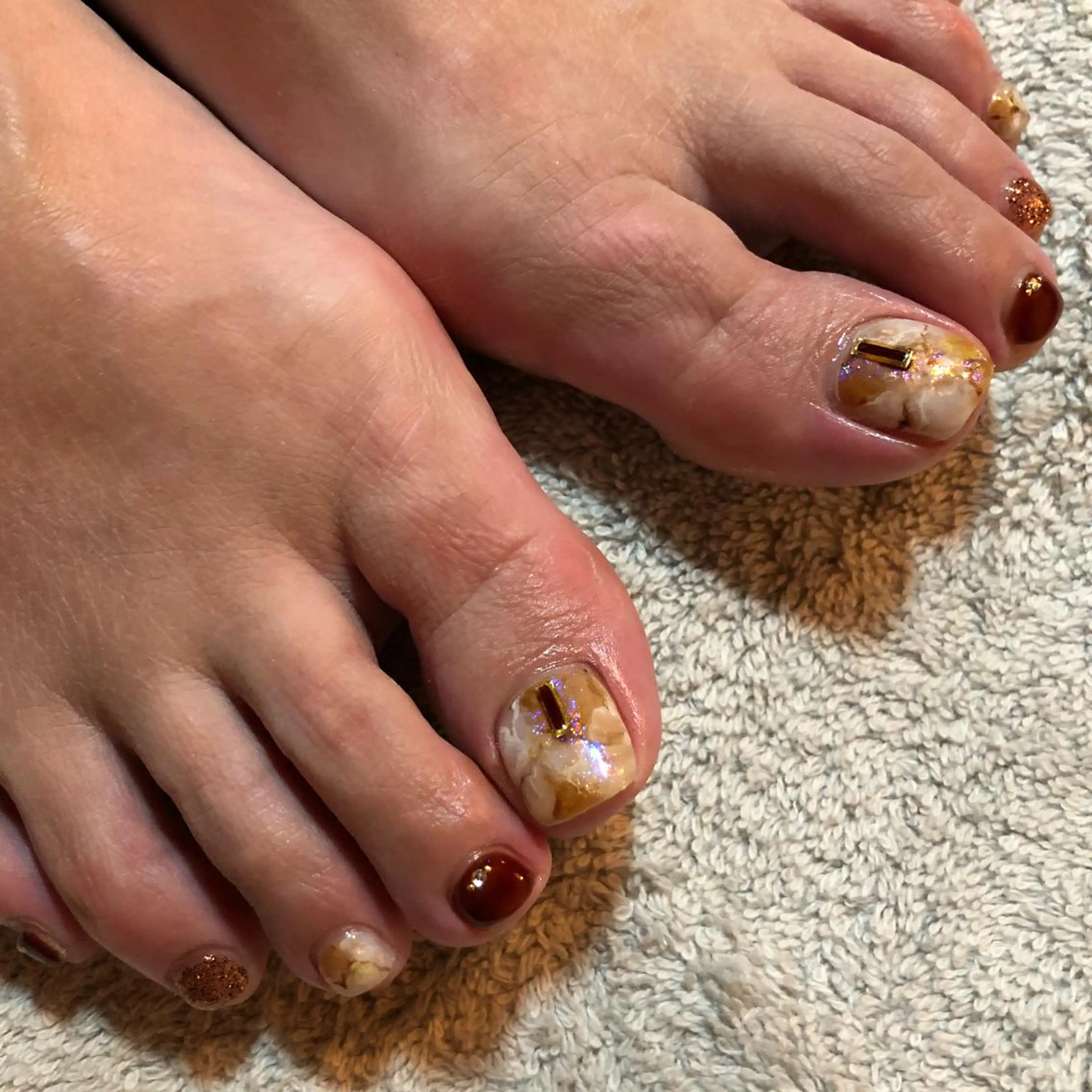 ネイル フットネイル g-up nail所属・米田 律子のネイルデザイン