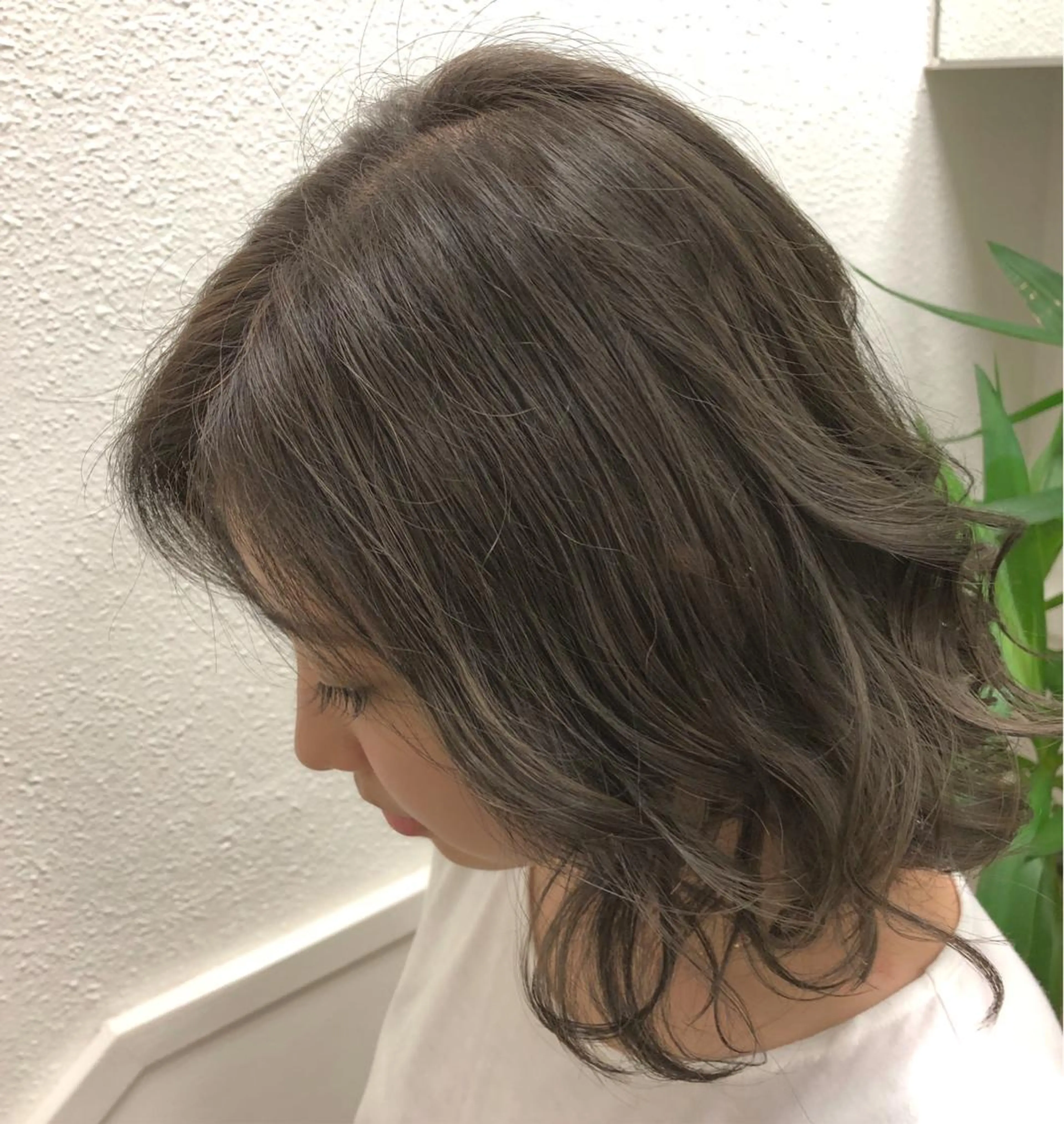 ショート カラー グレージュ 髪質改善/美髪矯 正ヤマモトハルキのヘアスタイル