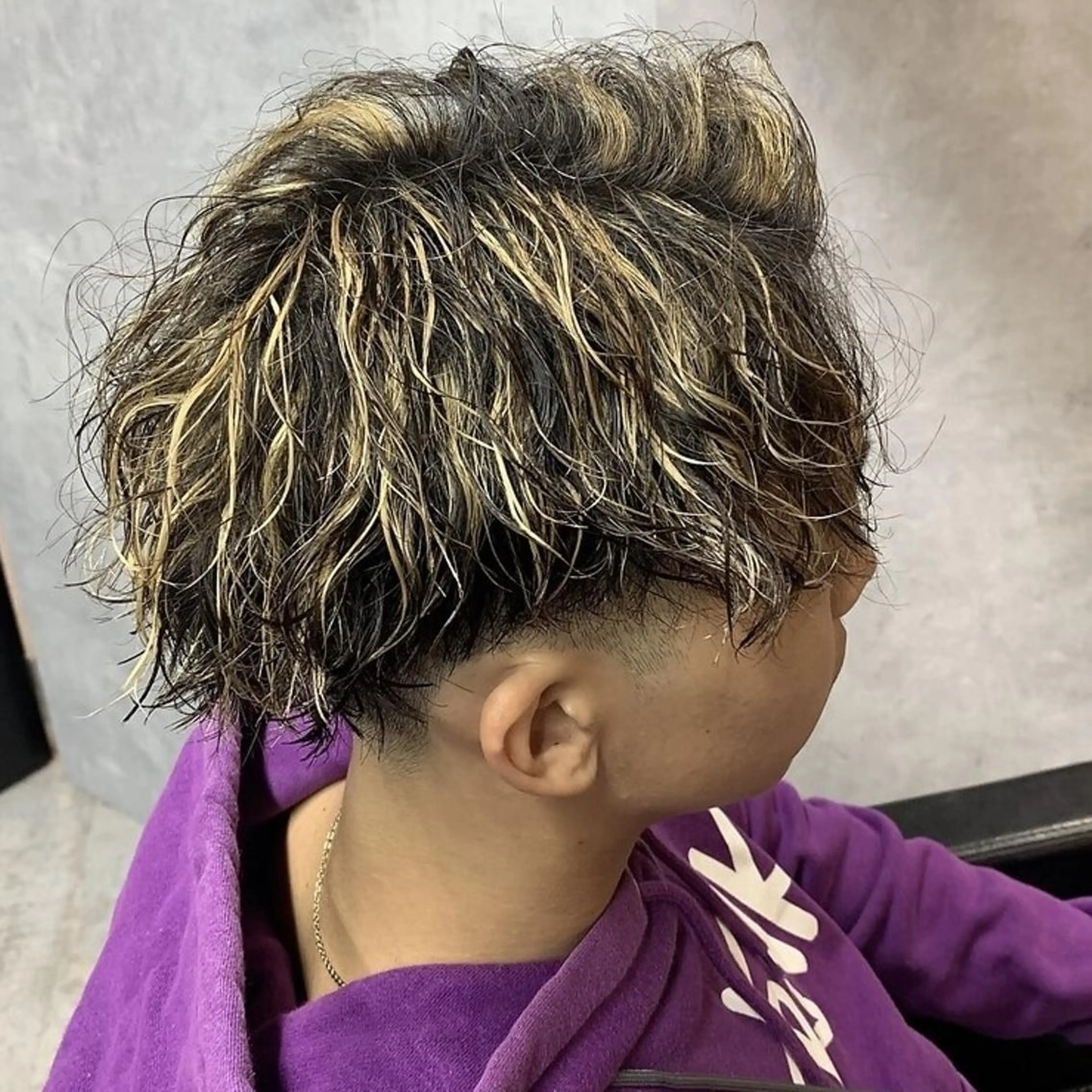 ショート カラー メンズ カット ヘアカラー Mens salon ANDYのヘアスタイル