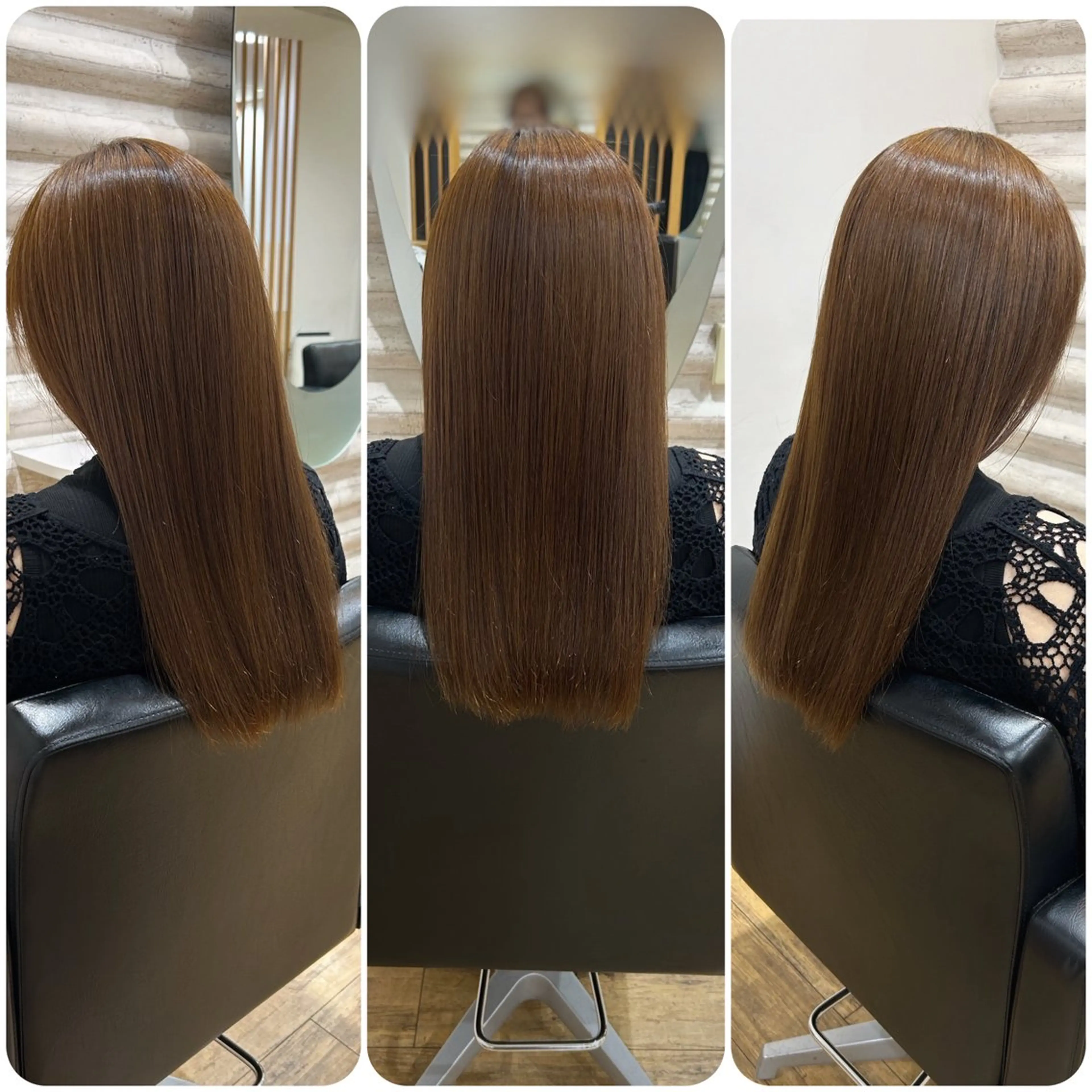 ロング カラー 髪質改善 ヘアカラー トリートメント 『艶髪』で印象が激変 ！髪質改善特化KONのヘアスタイル
