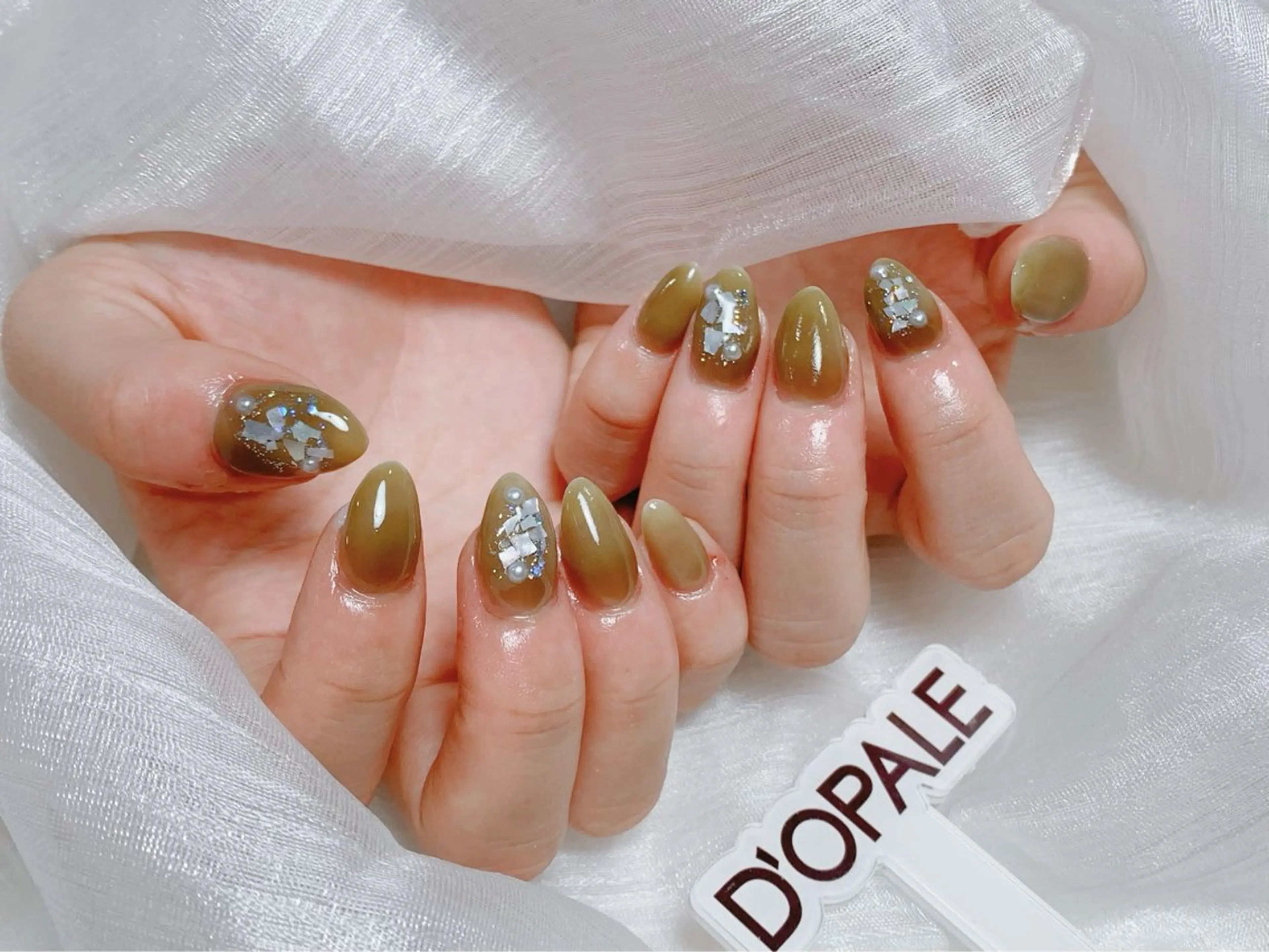 ネイル ハンドネイル D‘OPALEサロン所属・長さ出し専門店 上野kkのネイルデザイン