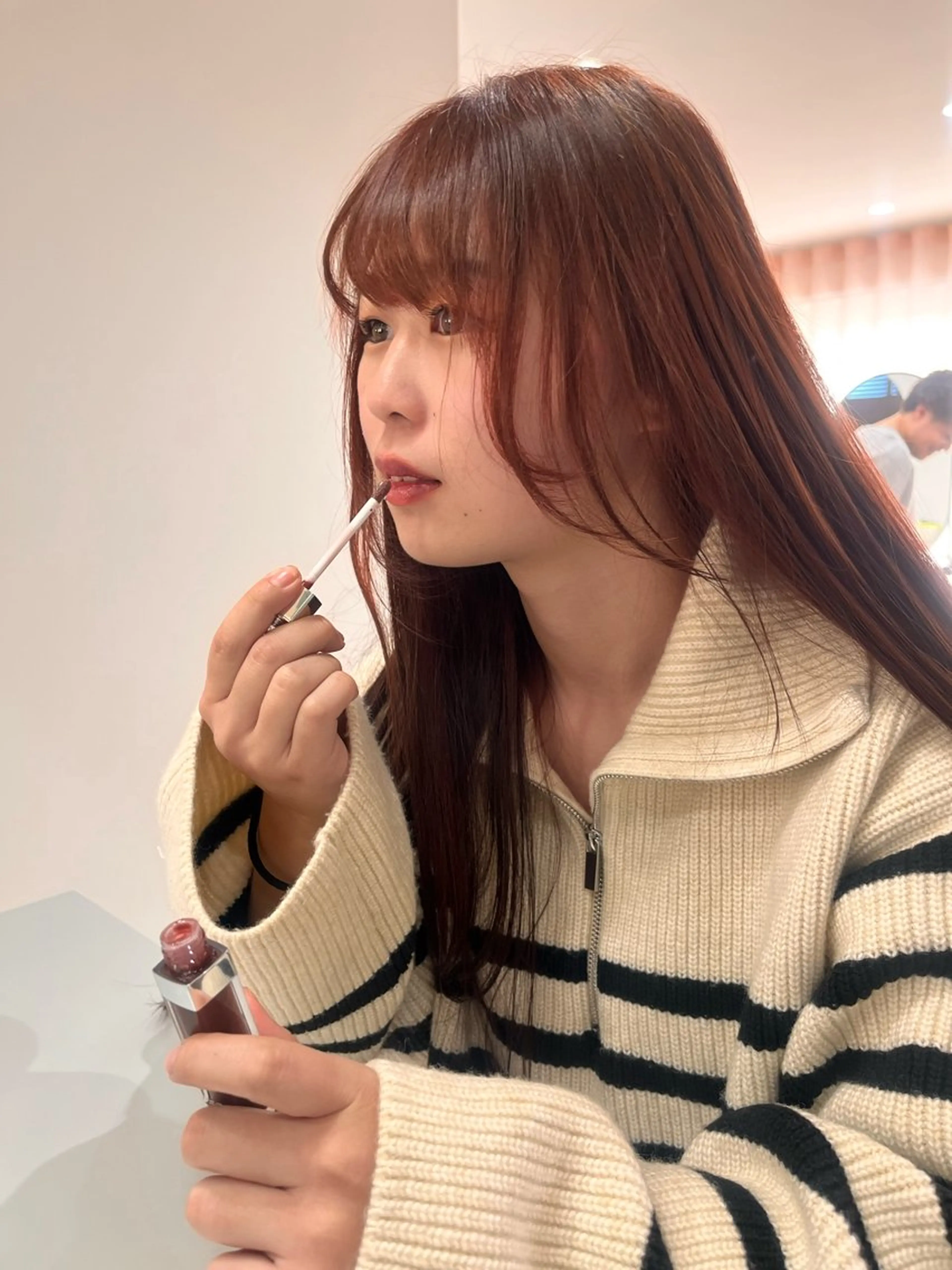 ロング カラー ヘアカラー 武村美咲/ 暖色/艶カラーのヘアスタイル