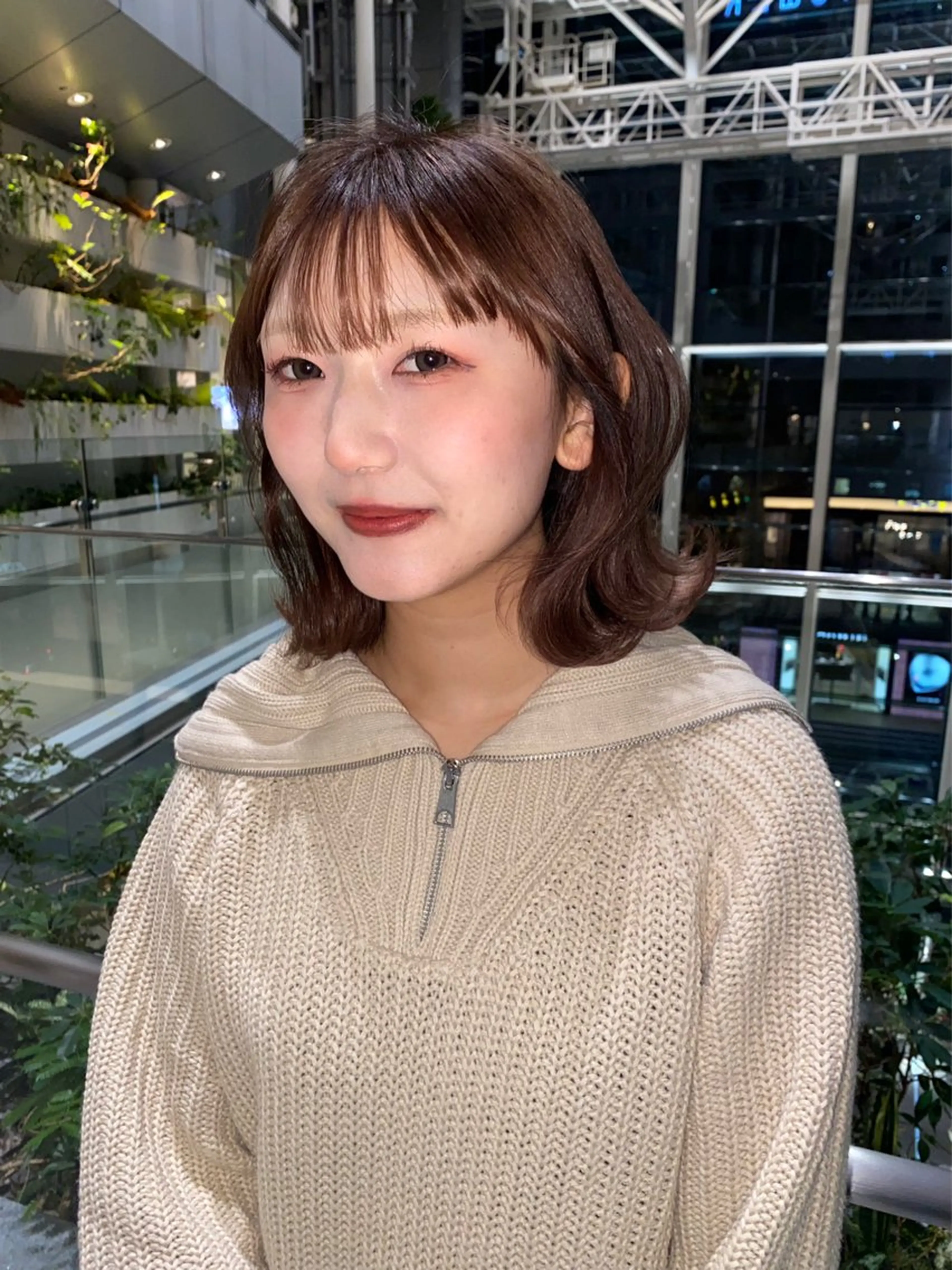 ショート カラー ハイトーンカラー ヘアカラー トリートメント mai / linoah˚✧のヘアスタイル