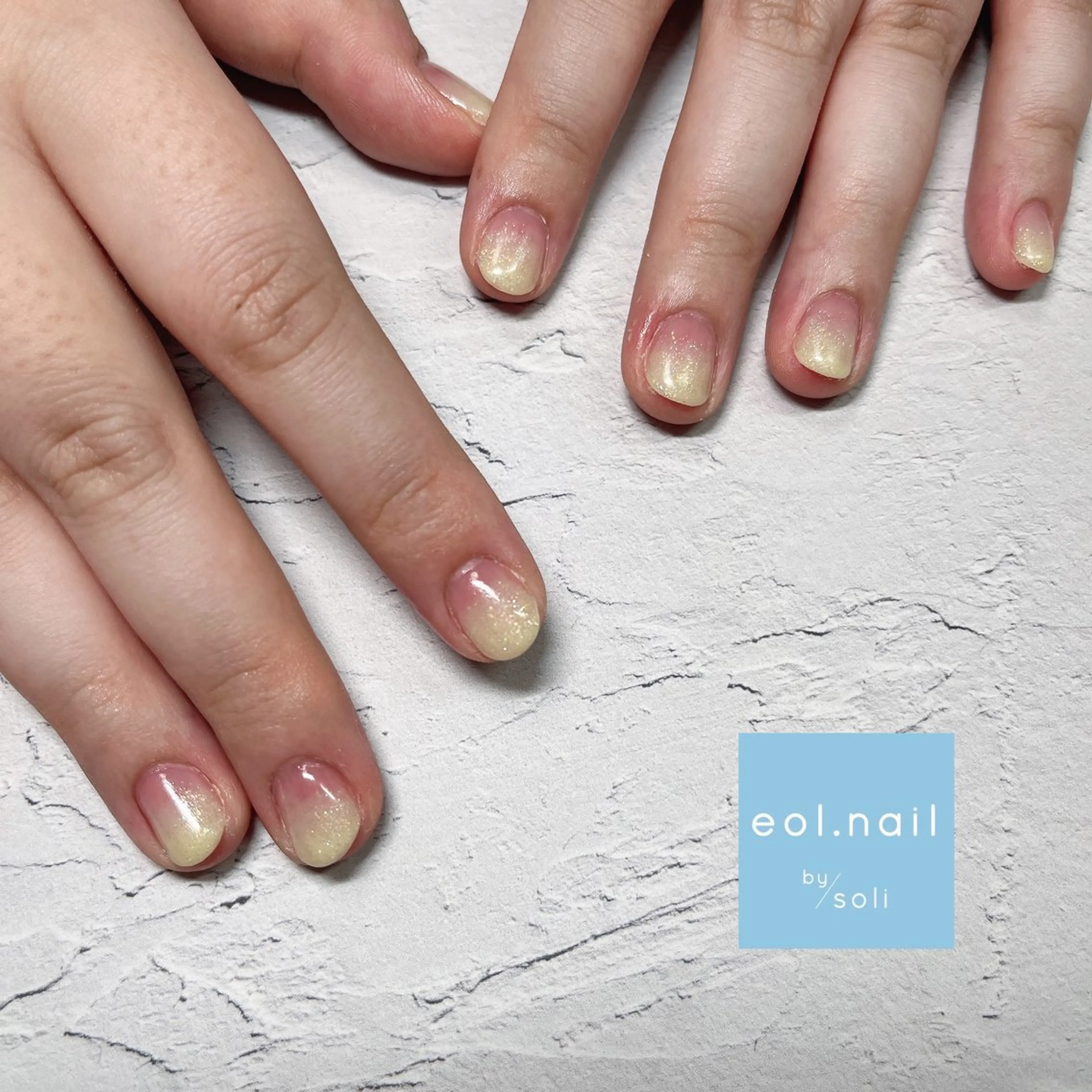 自爪育成🌱『グラデーション』【ホームケアオイル付き⭐️】の写真