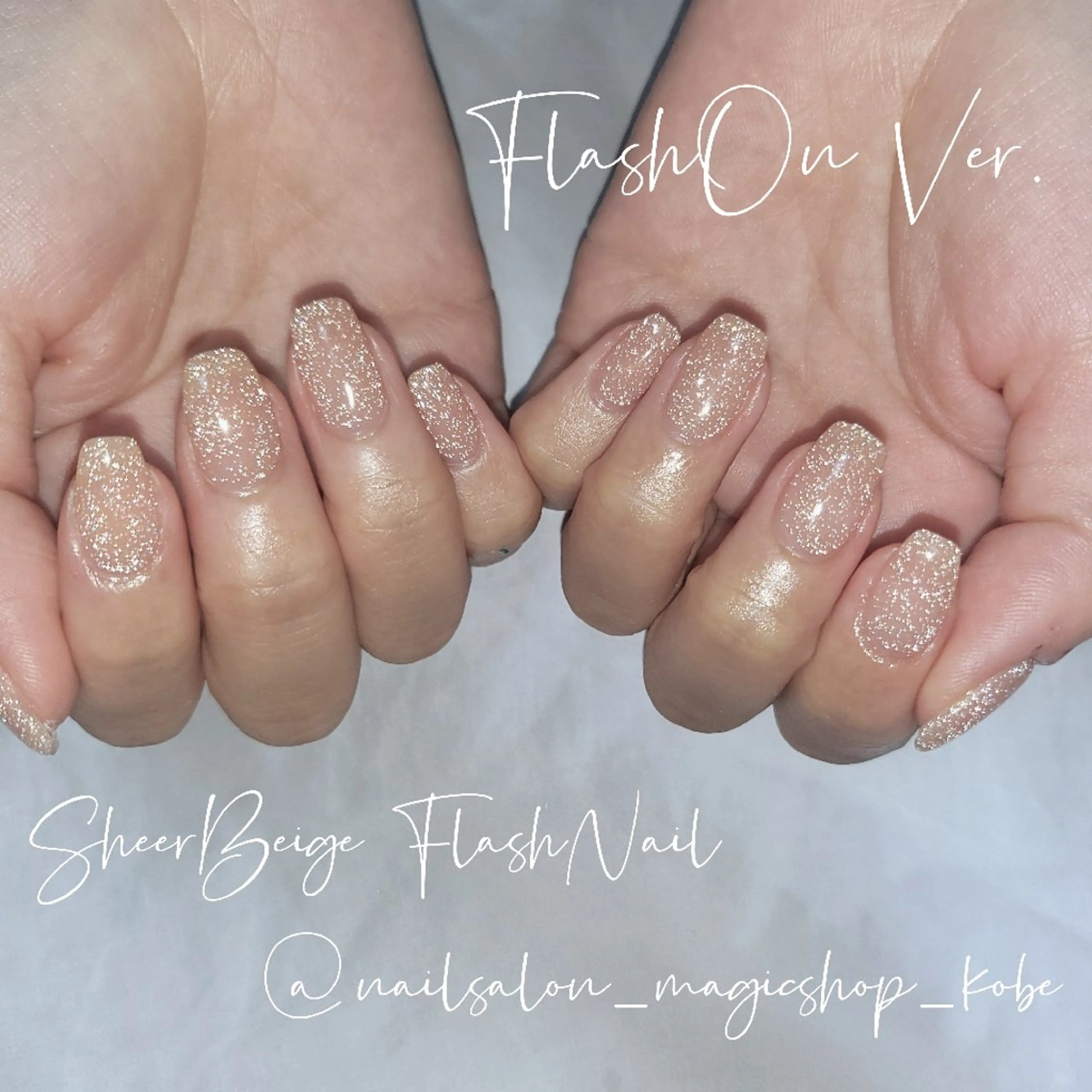 ネイル フラッシュネイル ジェルネイル ハロウィン マグネットネイル オレンジ ハンドネイル Nailsalon MagicShopのネイルデザイン