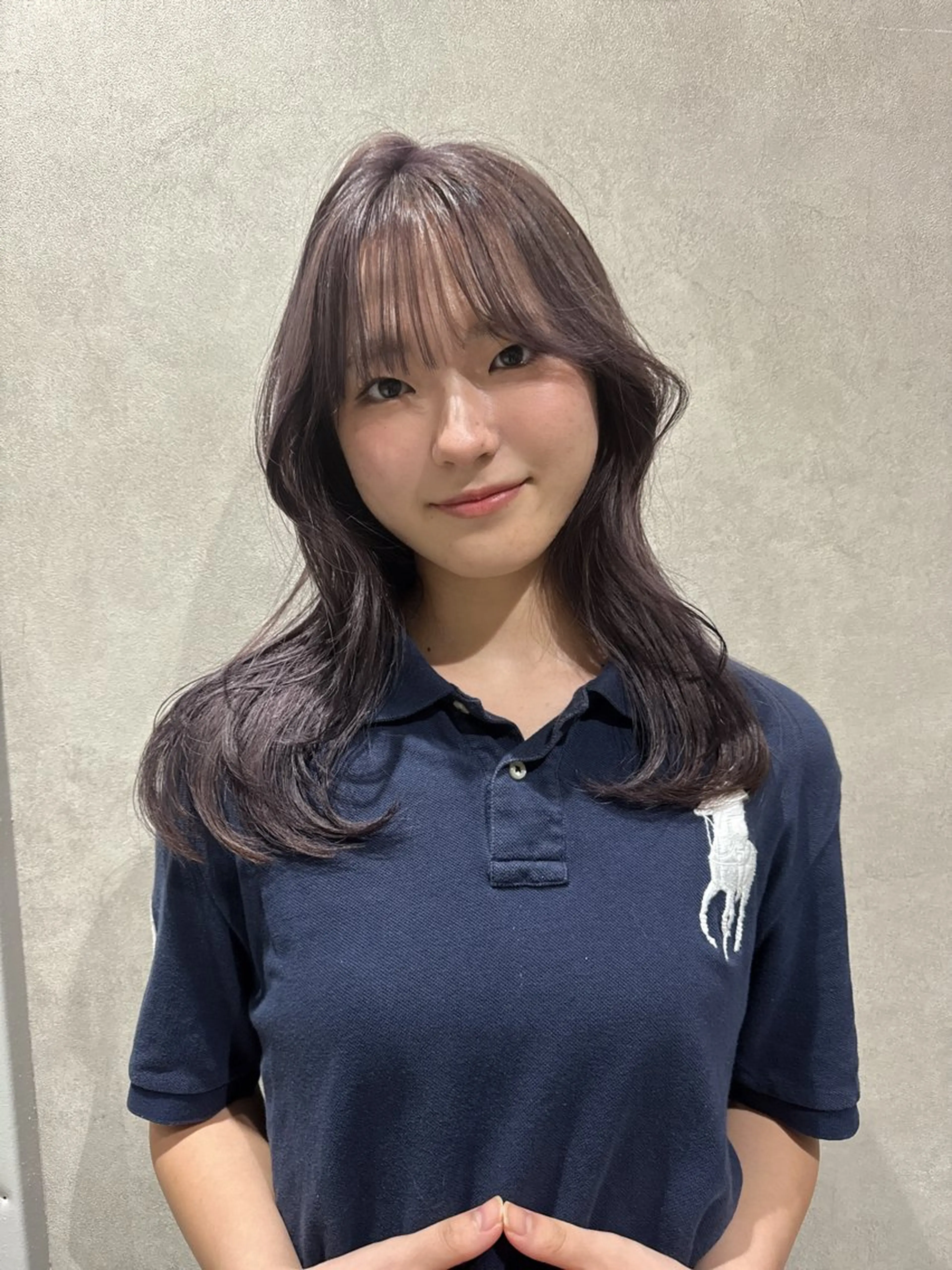 セミロング ヘアカラー ミユウ👗🎀 /カラーリスト/ボブのヘアスタイル