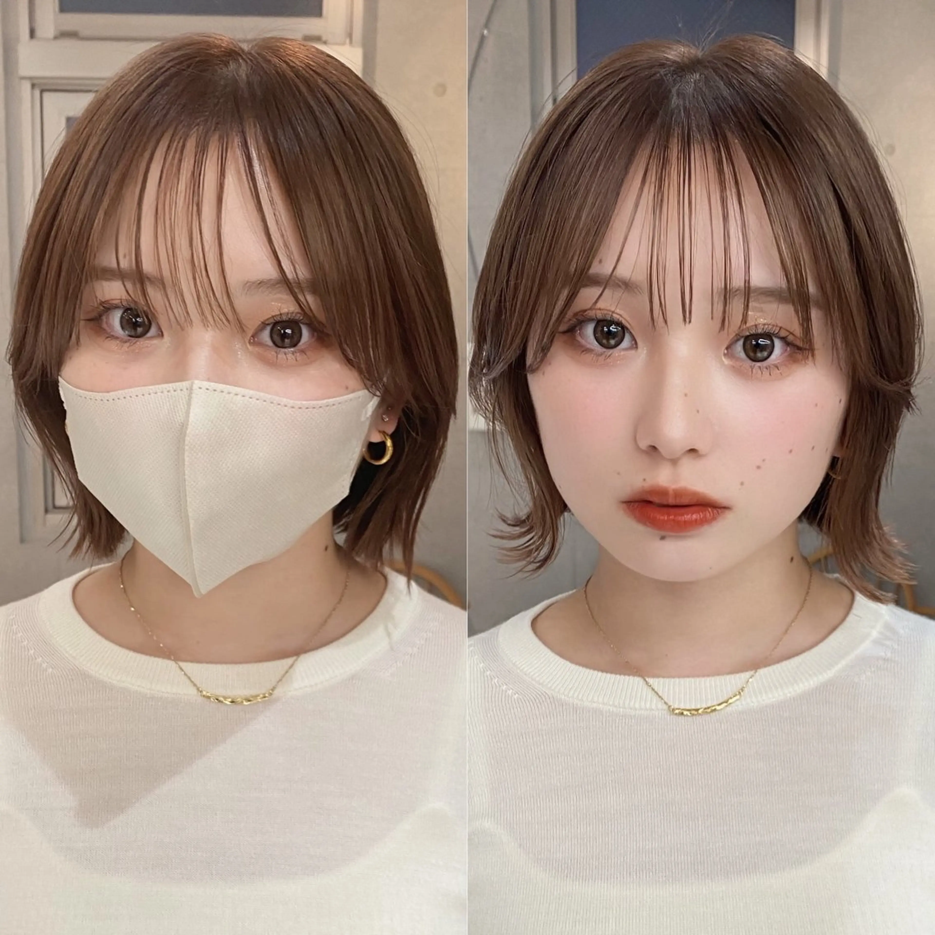 ショート ボブ 今だけカット無料✨ 表参道美容師　井出光のヘアスタイル